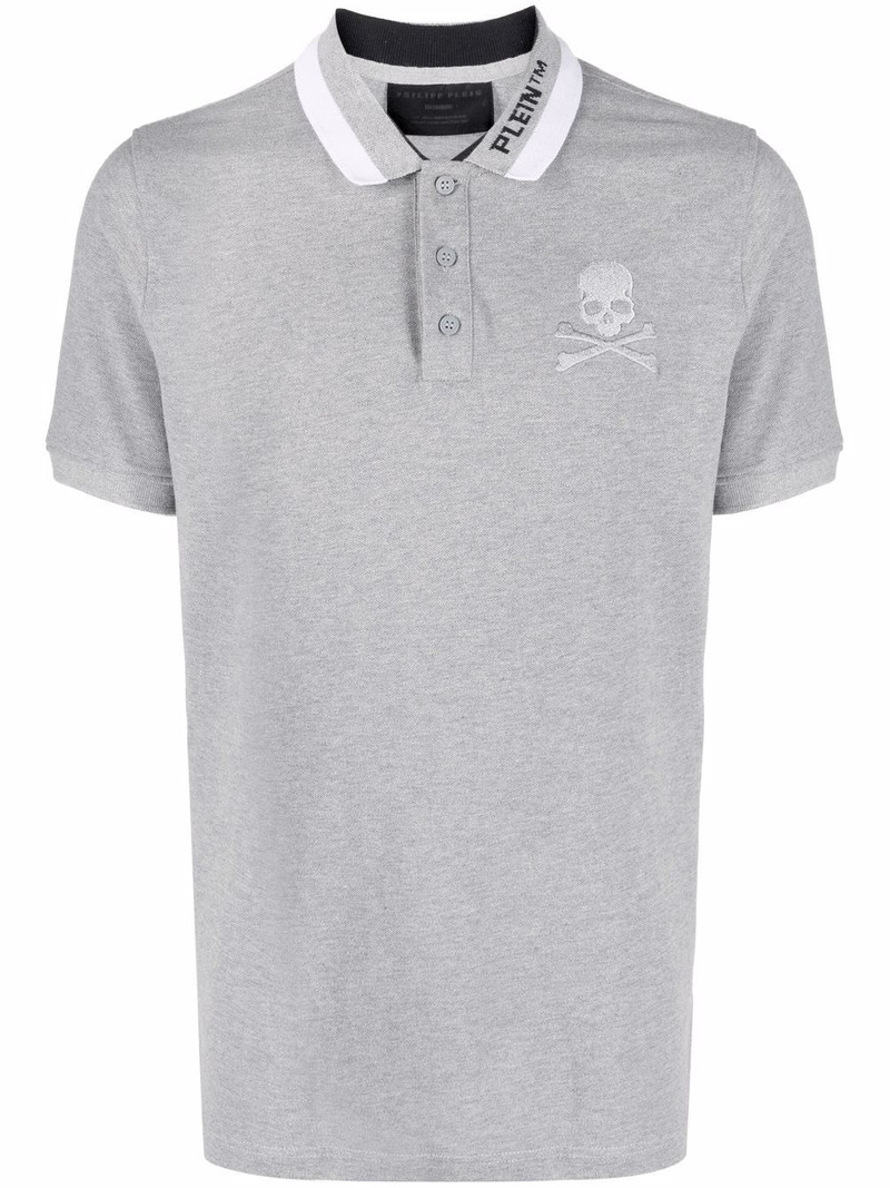 logo embroidered polo shirt 1