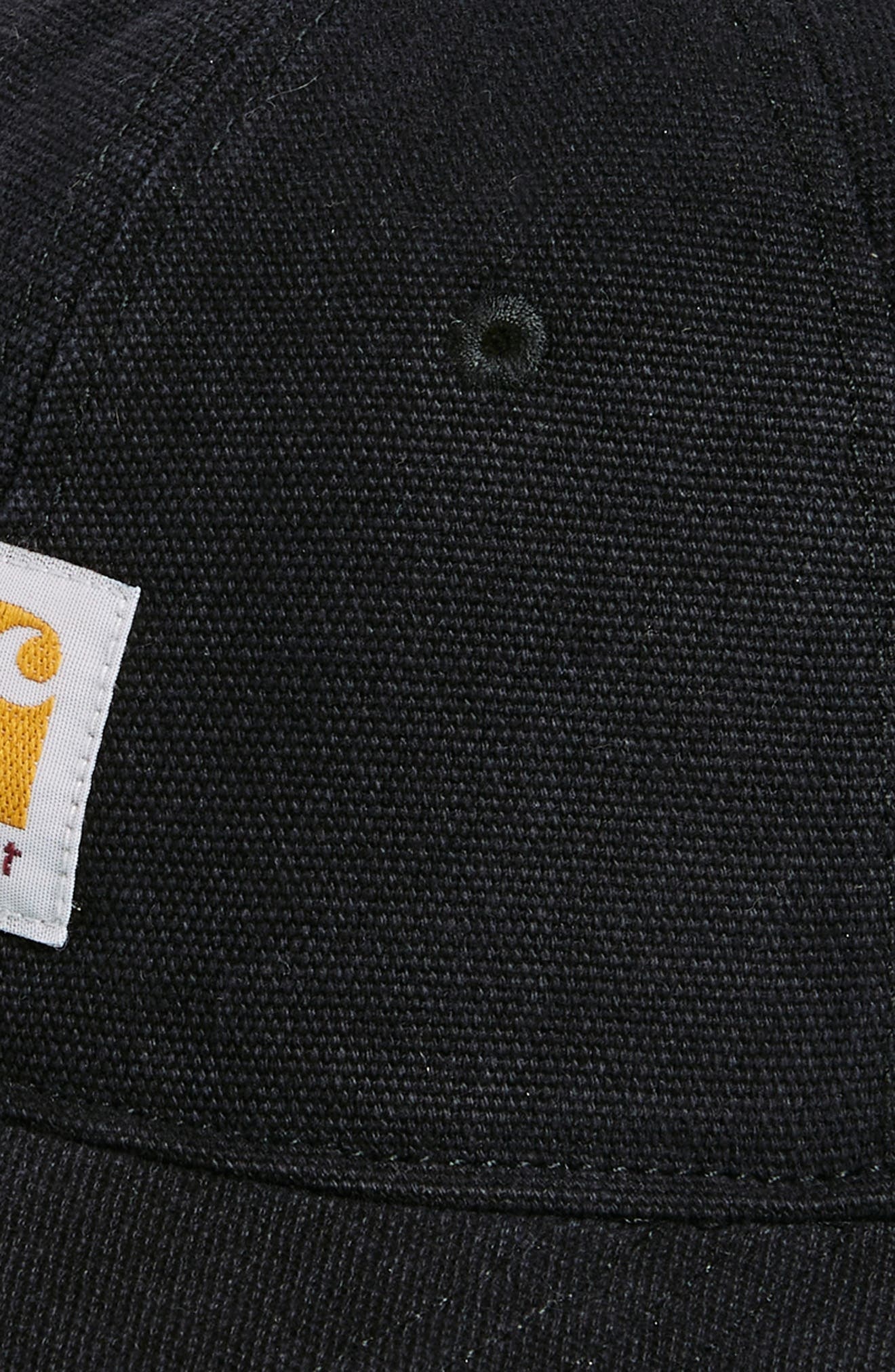 Carhartt Work In Progress Icon Adjustable Baseball Cap in Black at Nordstrom - 3