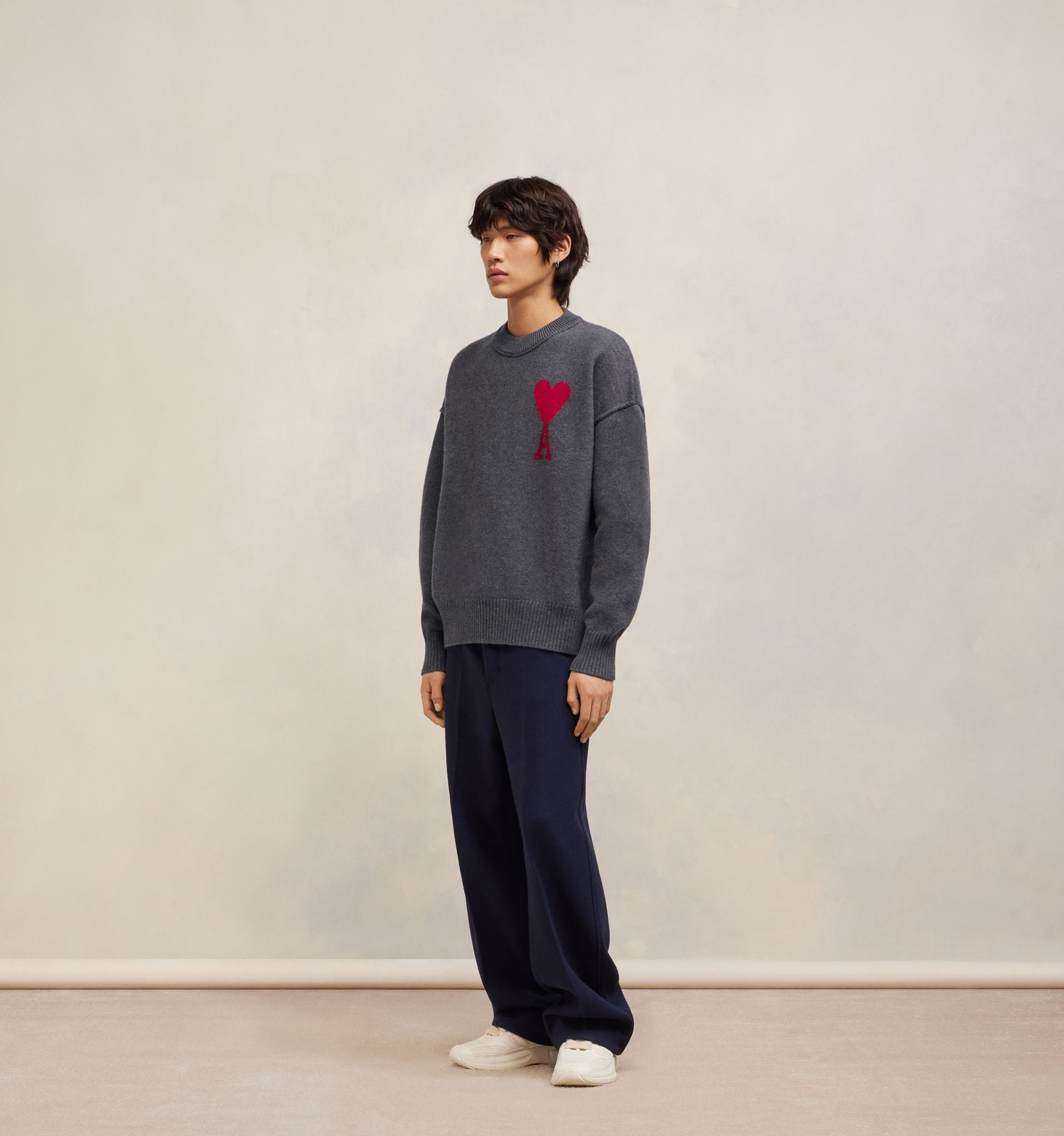 Red Ami de Coeur Sweater - 4