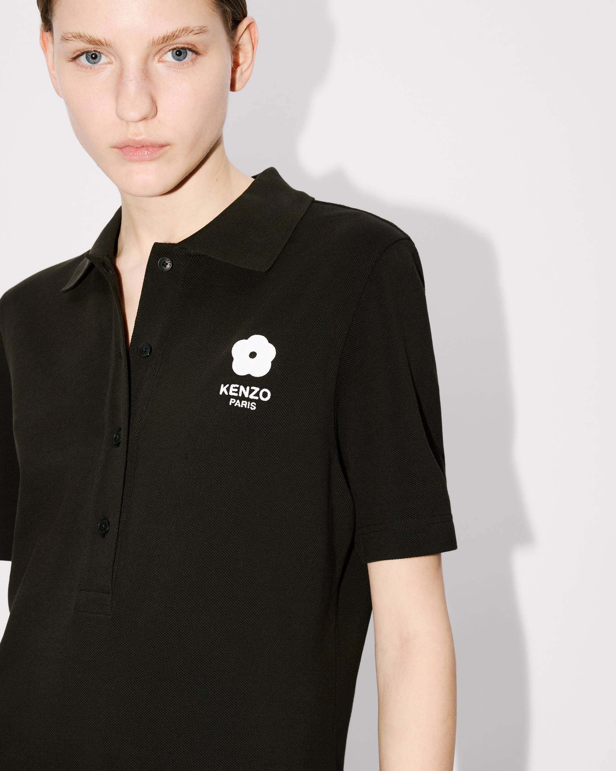 'Boke 2.0' embroidered mini polo dress - 6