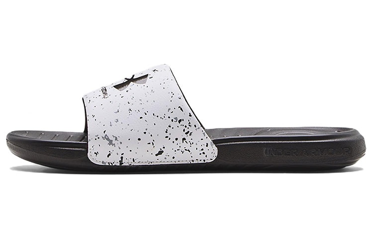 Under Armour Ansa Graphic Slide 'White Jet Grey Speckled' 3024434-106 - 2