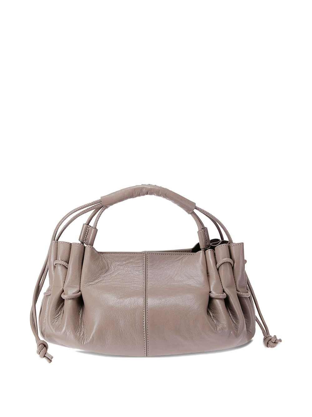 mini Arta braided-handle lambskin tote bag - 2