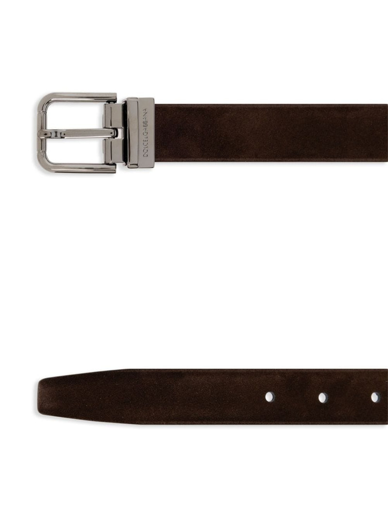 Dolce & Gabbana buckled leather belt outlook