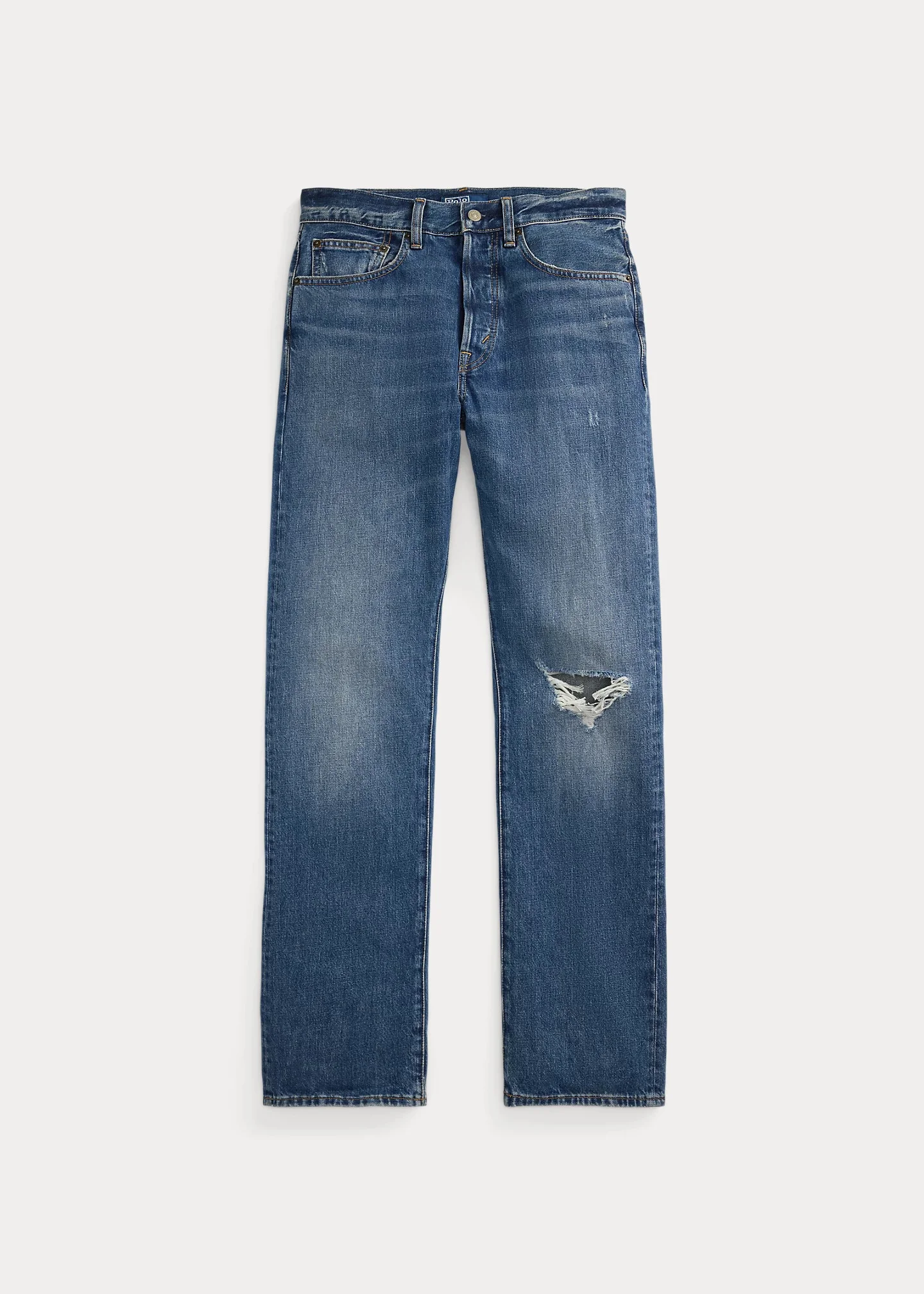 High-Rise Relaxed Straight Jean - 1