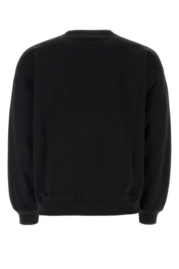 VERSACE Black Cotton Sweatshirt - 2