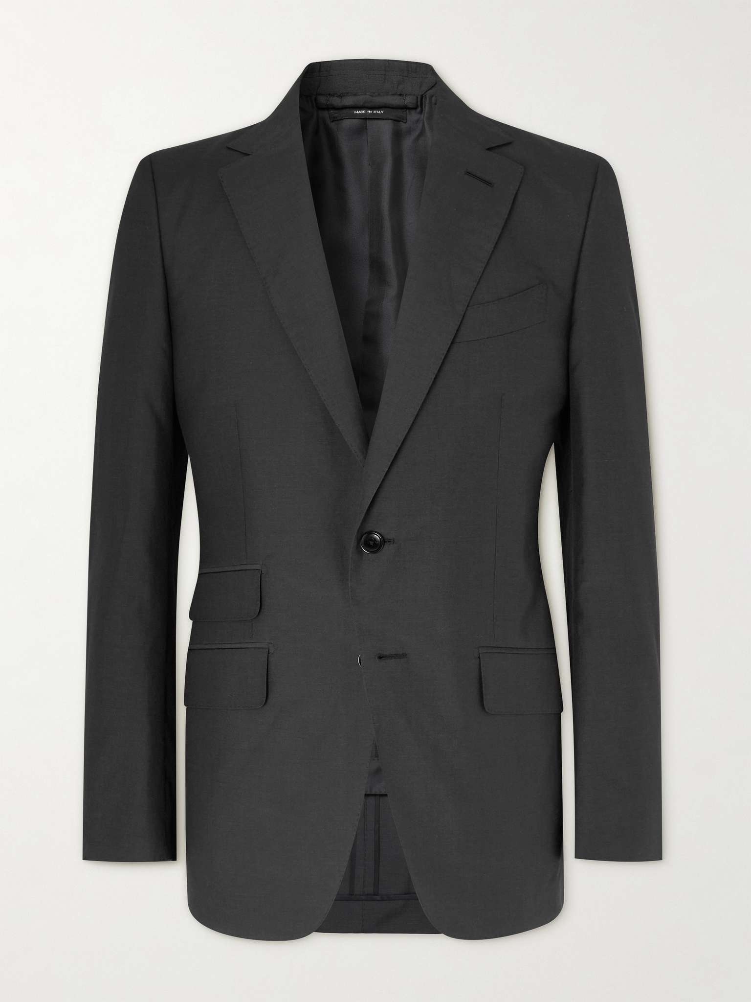 O'Connor Slim-Fit Silk, Linen and Wool-Blend Blazer - 1