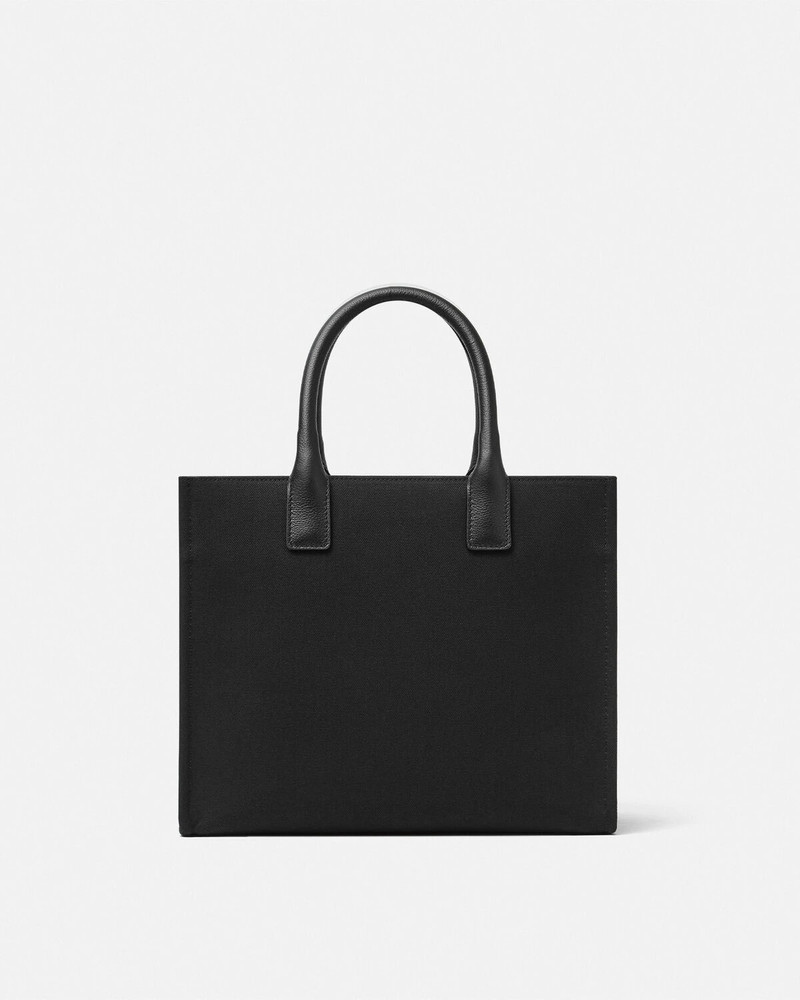 VERSACE La Medusa Canvas Small Tote Bag outlook