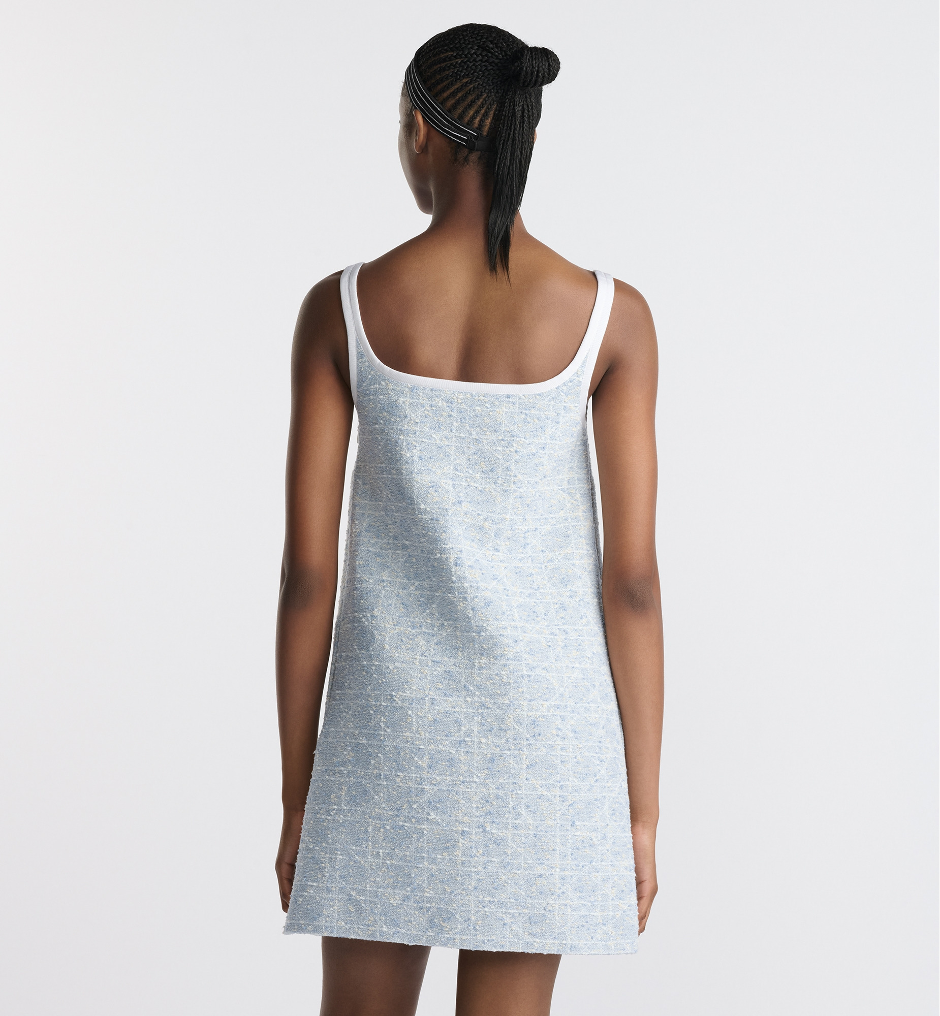 Short Flared Cannage Dress - 4