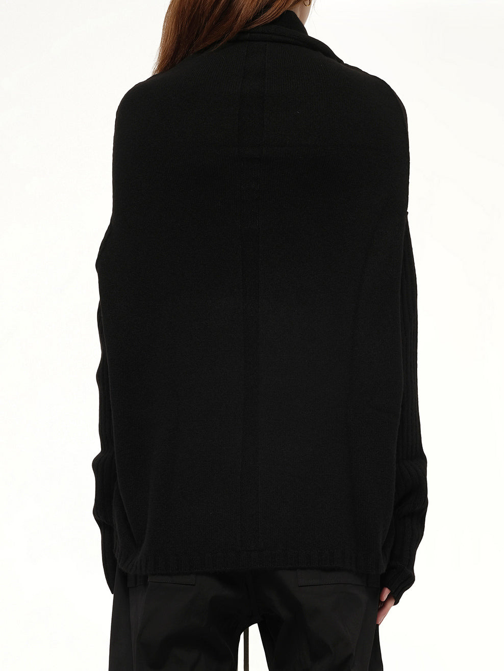 Shroud Sweater in Black - 5