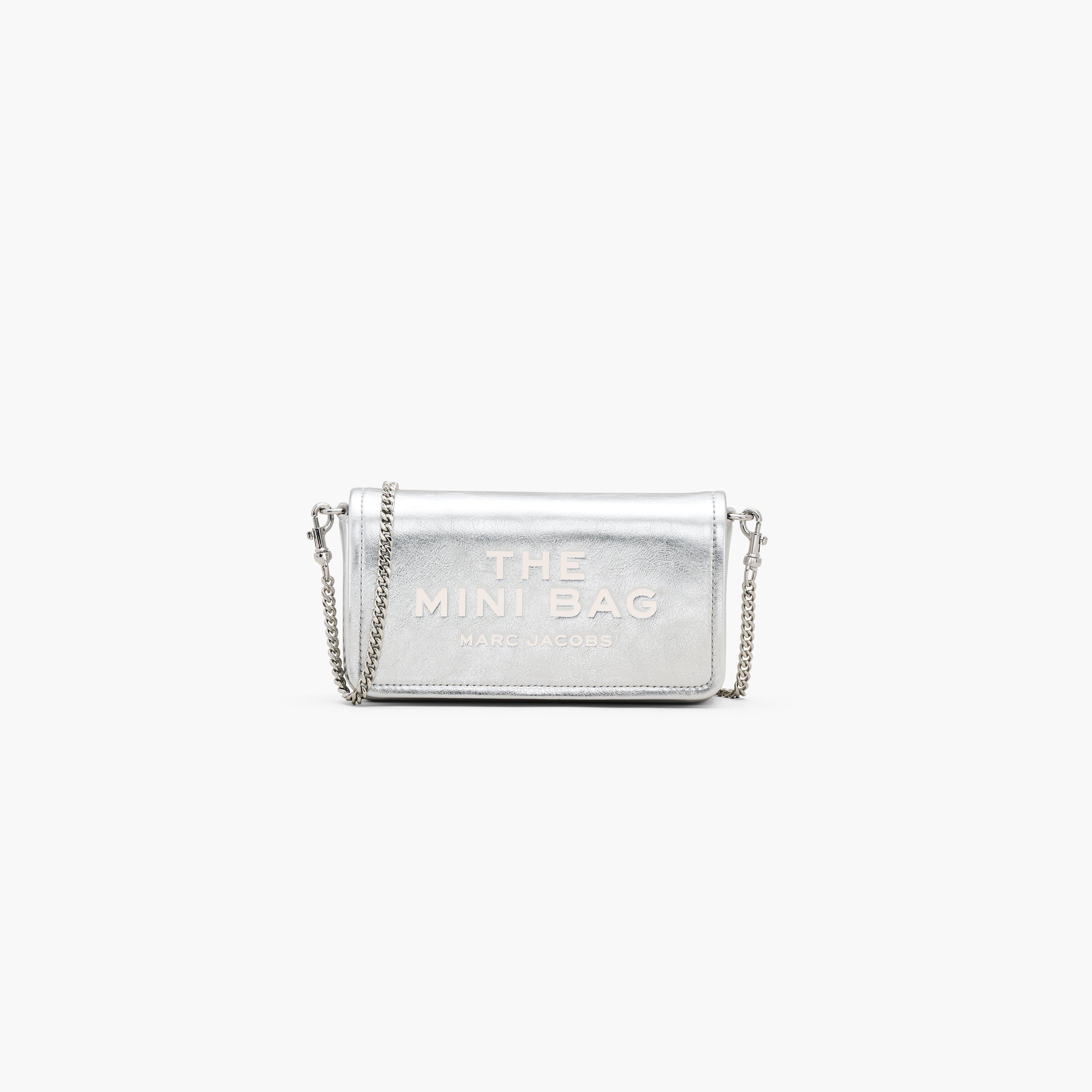 THE METALLIC LEATHER MINI DUFFLE BAG - 7