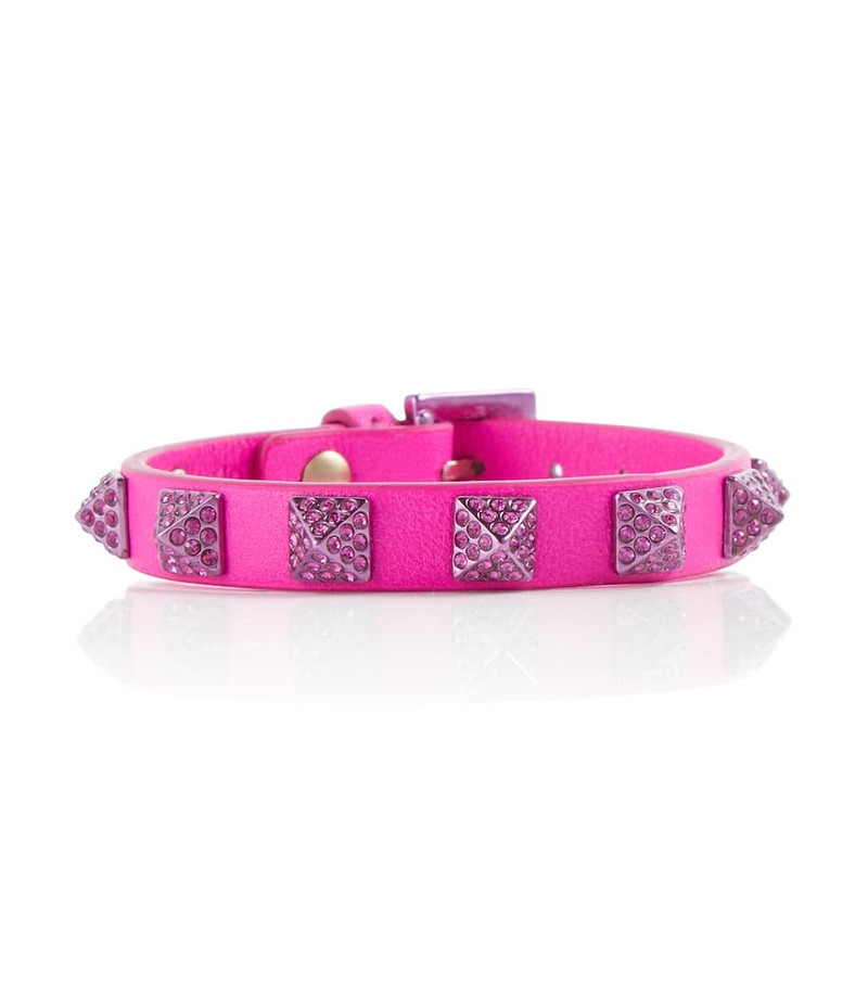 Rockstud leather bracelet 1