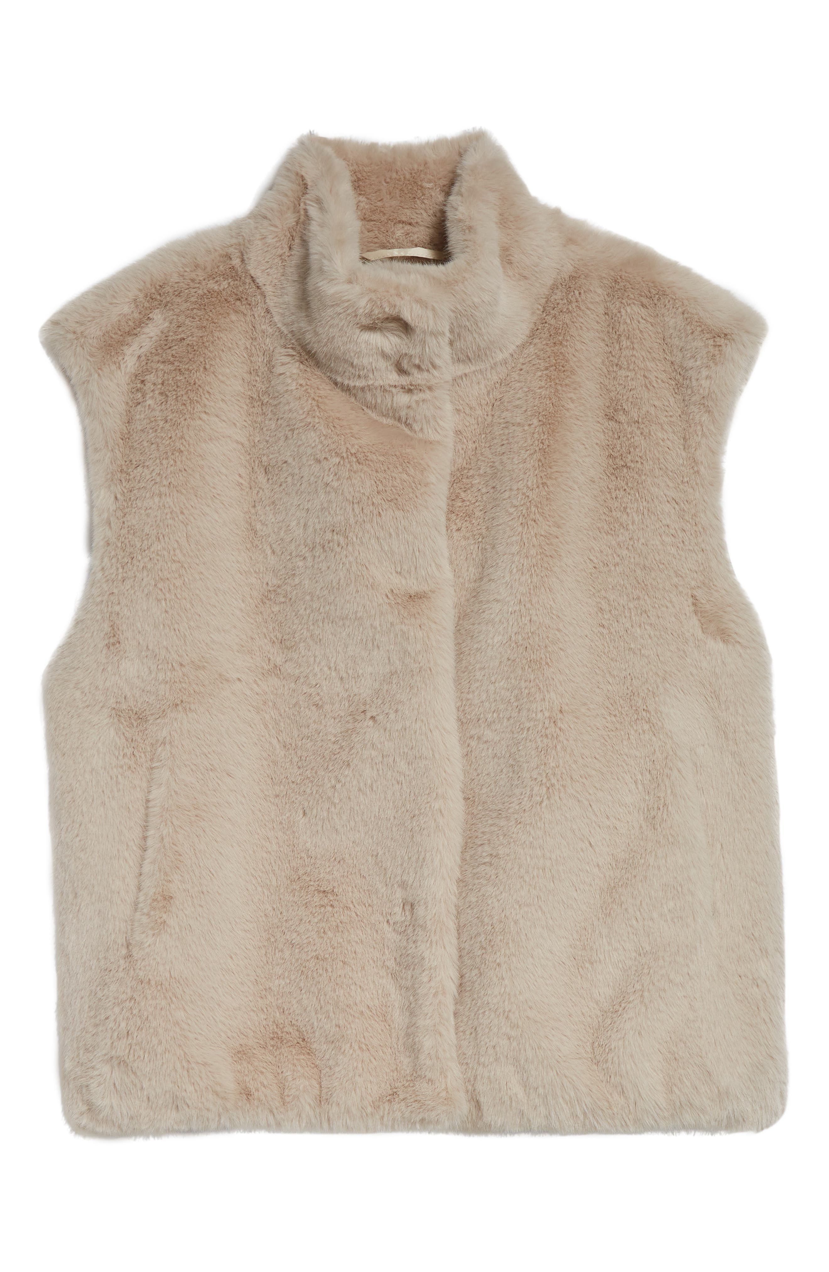 Herno Faux Fux Vest in Chantilly at Nordstrom - 5