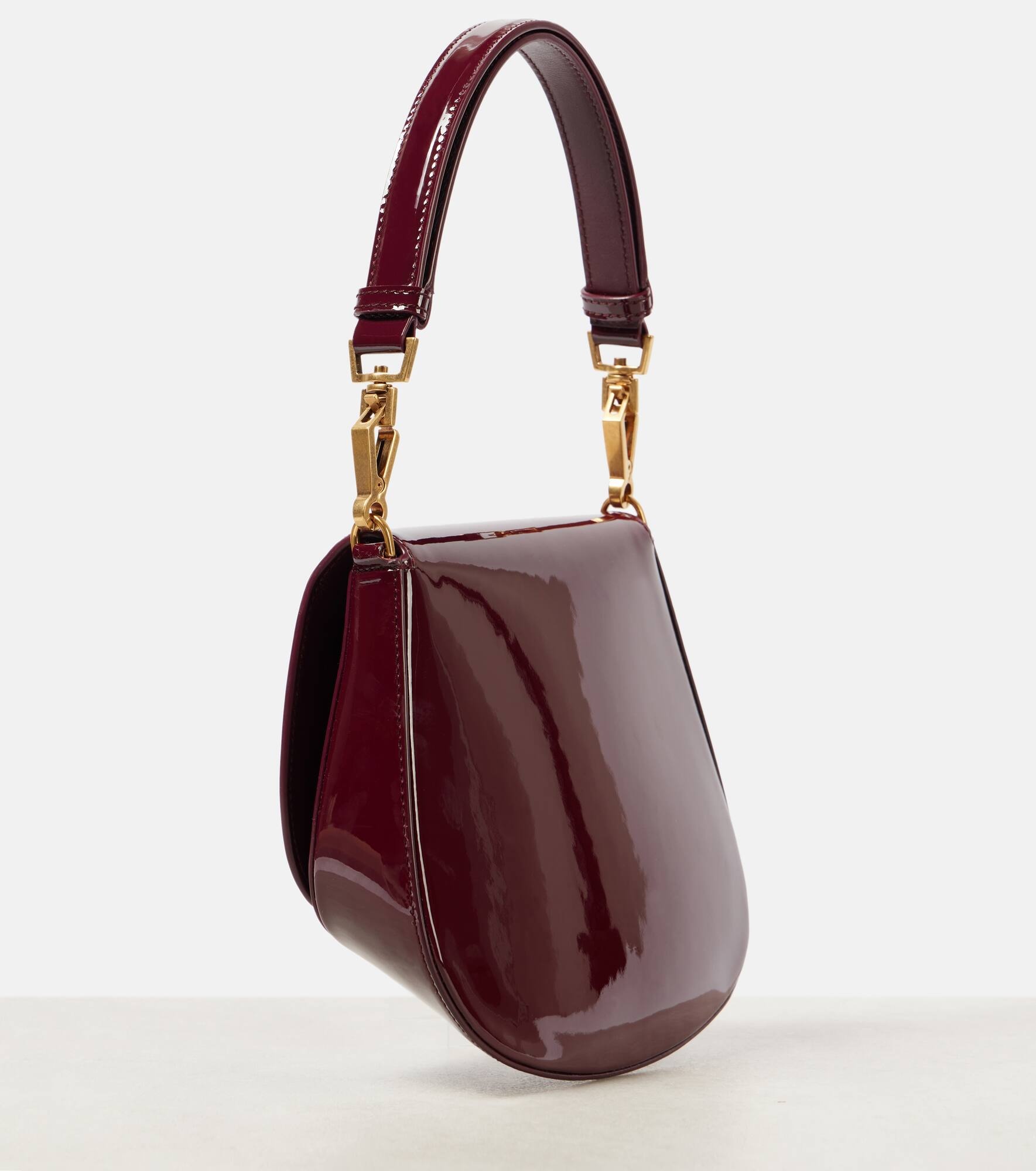 Voltaire patent leather shoulder bag - 4