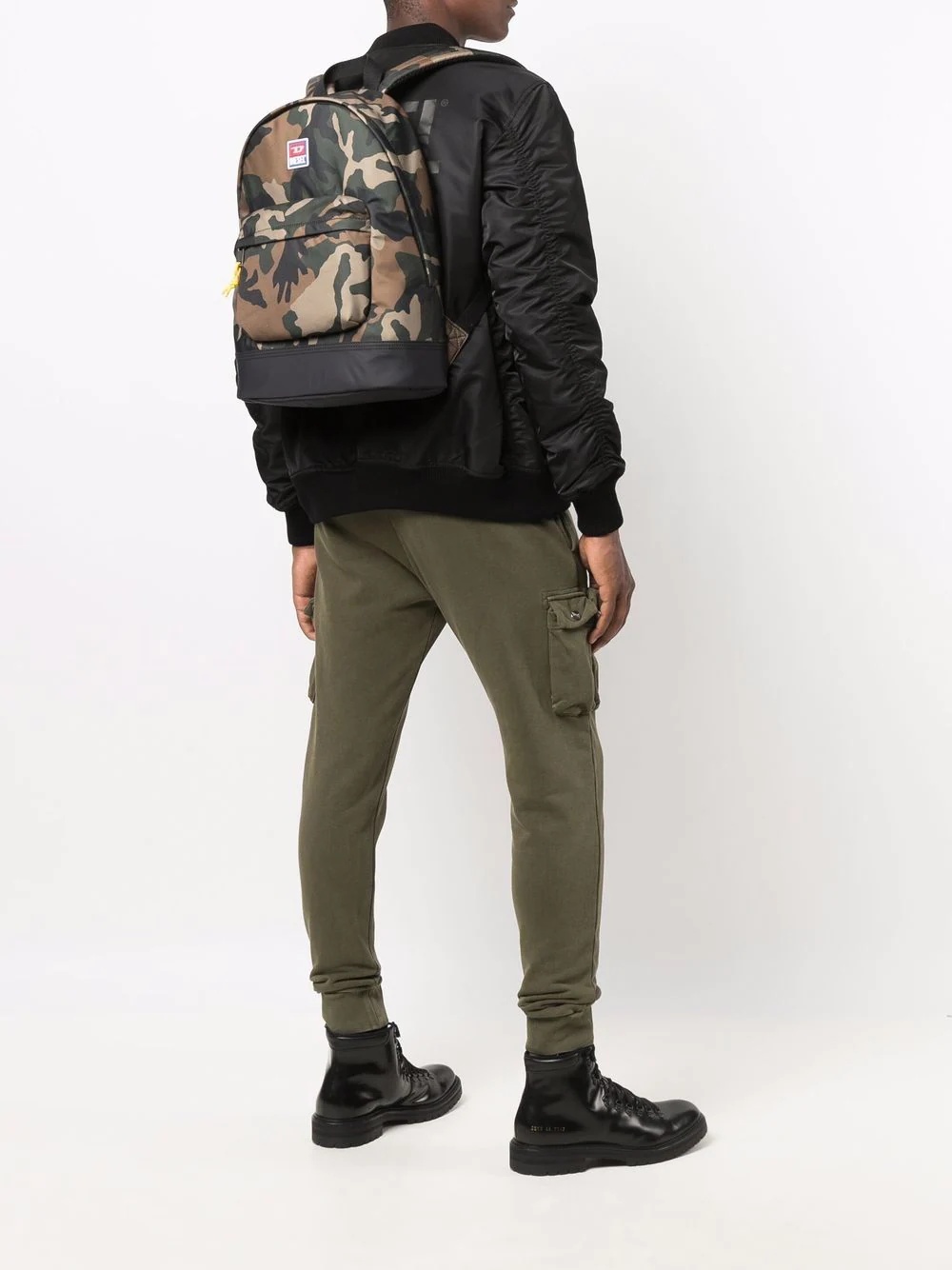 camouflage-print backpack - 2