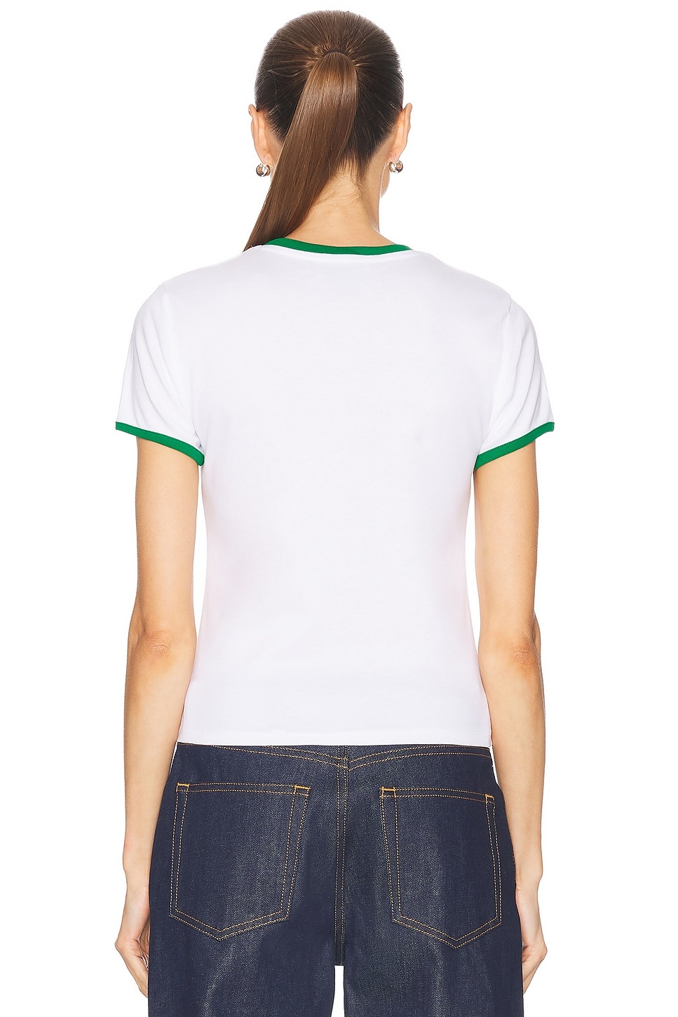 Embroidered University Tee - 3