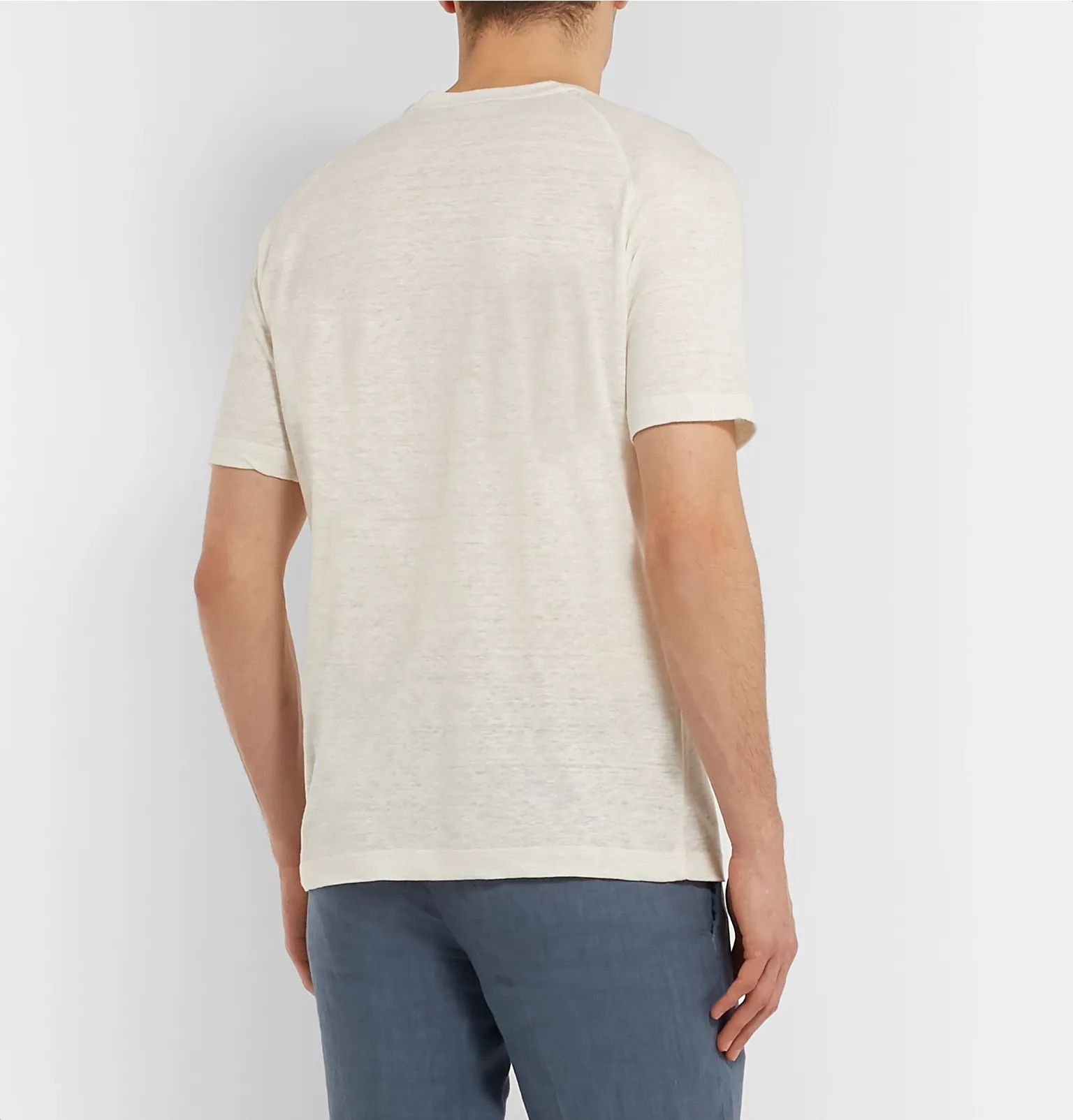 Linen-Jersey T-Shirt - 5