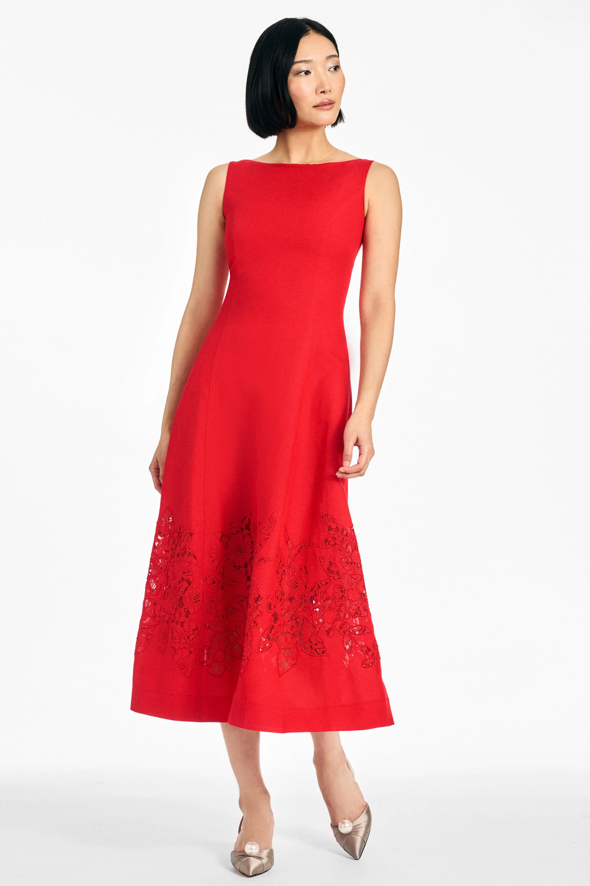 BRITTANY DRESS - CHERRY - 1