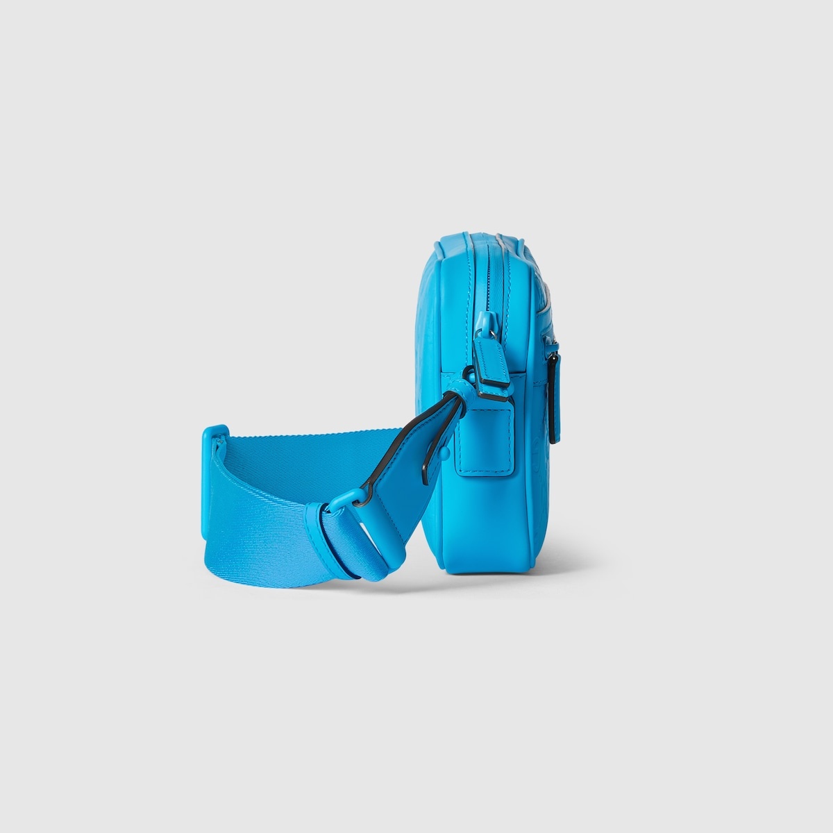 GG rubber-effect crossbody bag - 7