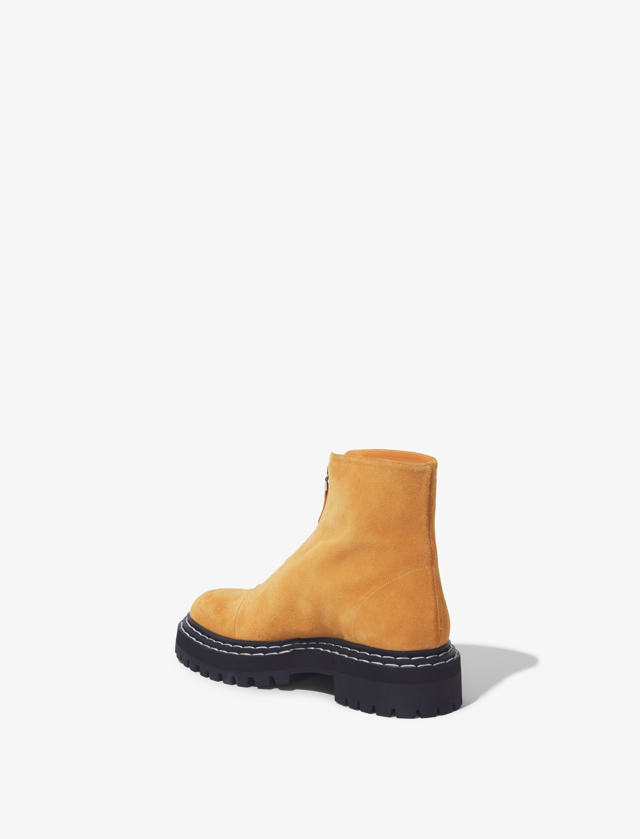 Lug Sole Zip Boots - 3