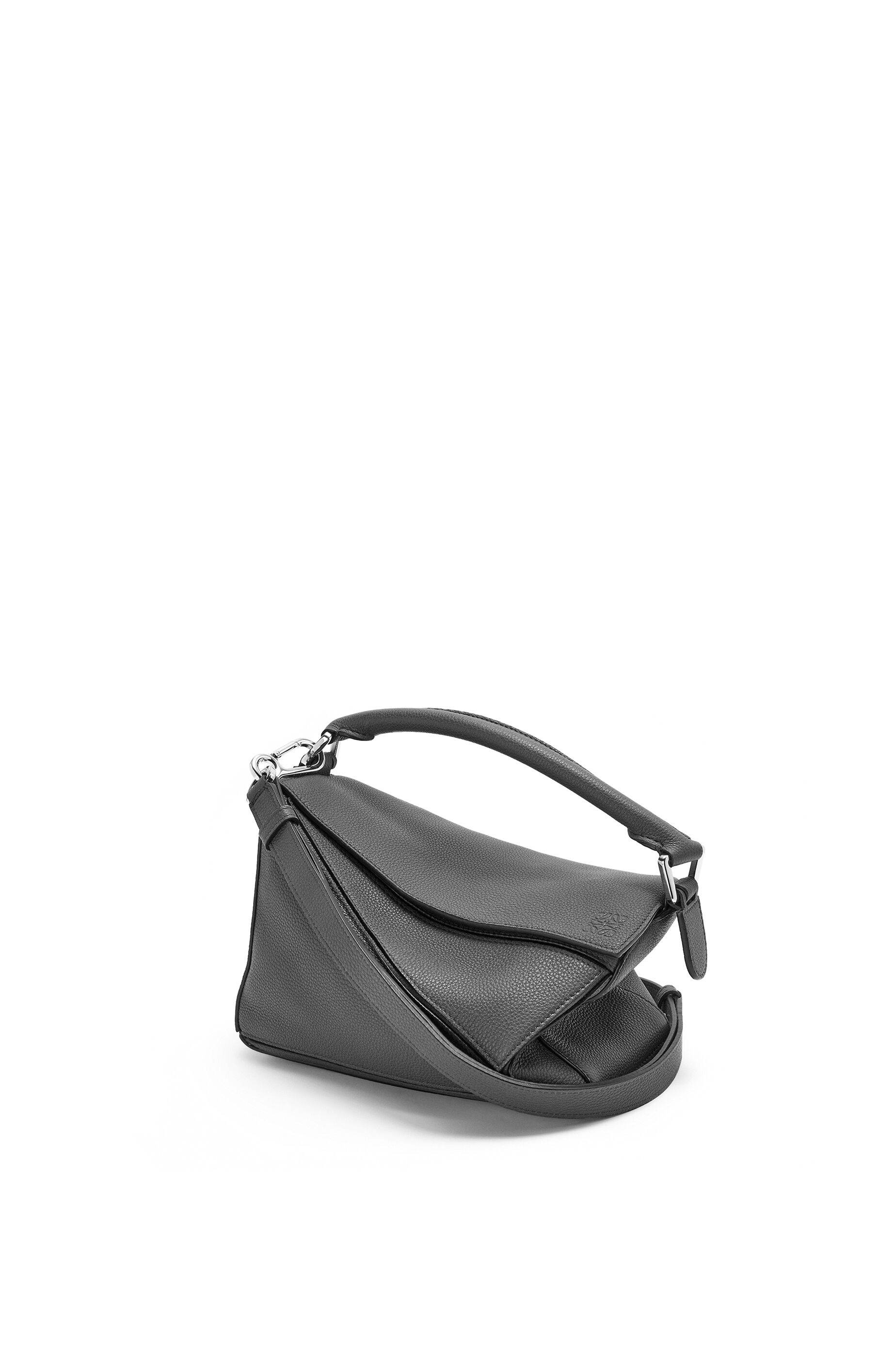 Small Puzzle bag in soft grained calfskin - 4
