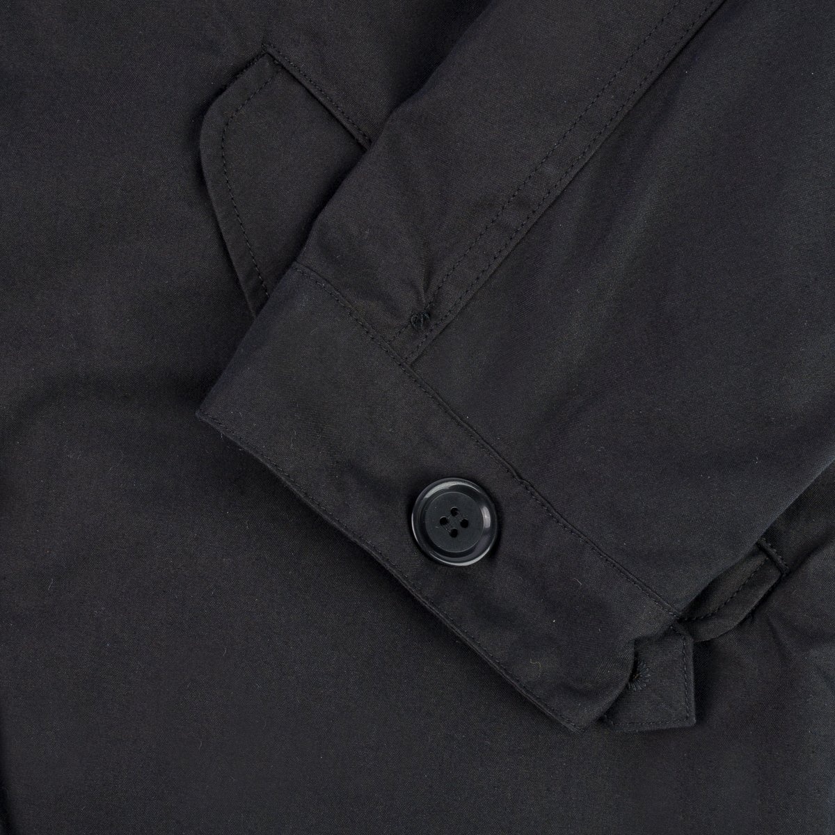 IHM-38-BLK 5oz Quilted Lining M-51 Type Field Coat - Black - 17