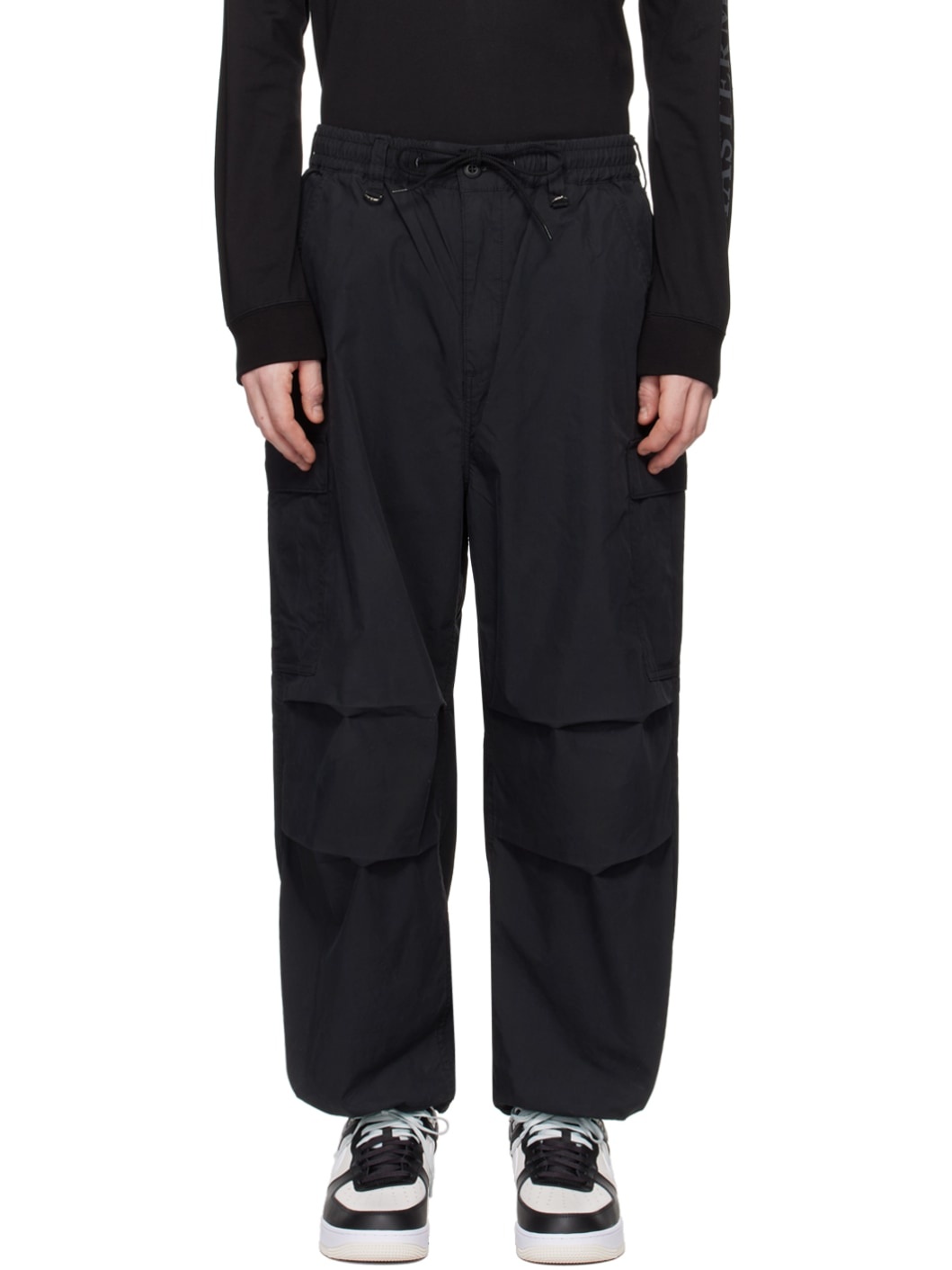 Black Alpha Industries Edition Cargo Pants - 1