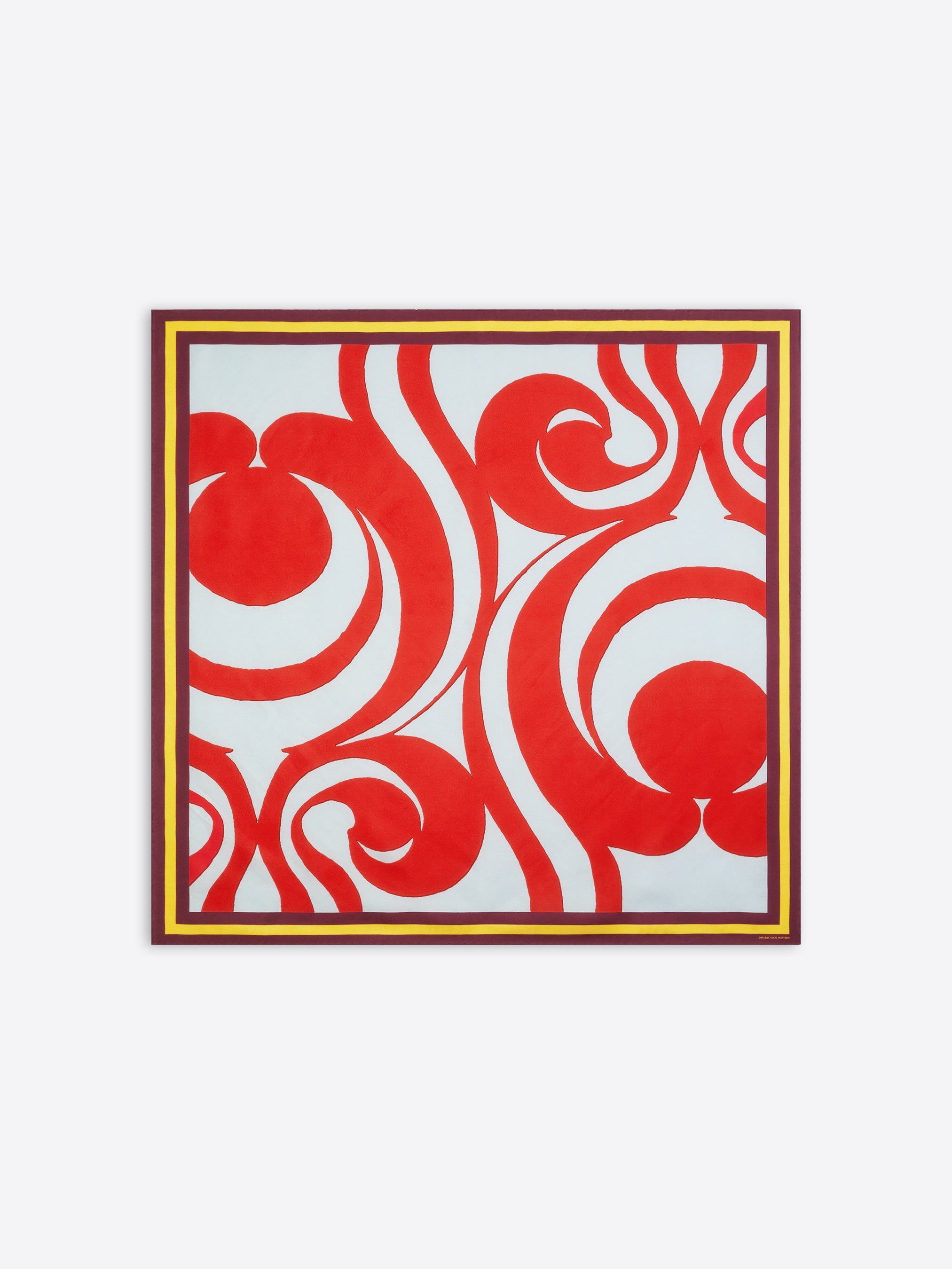 PRINTED SILK SCARF - 2