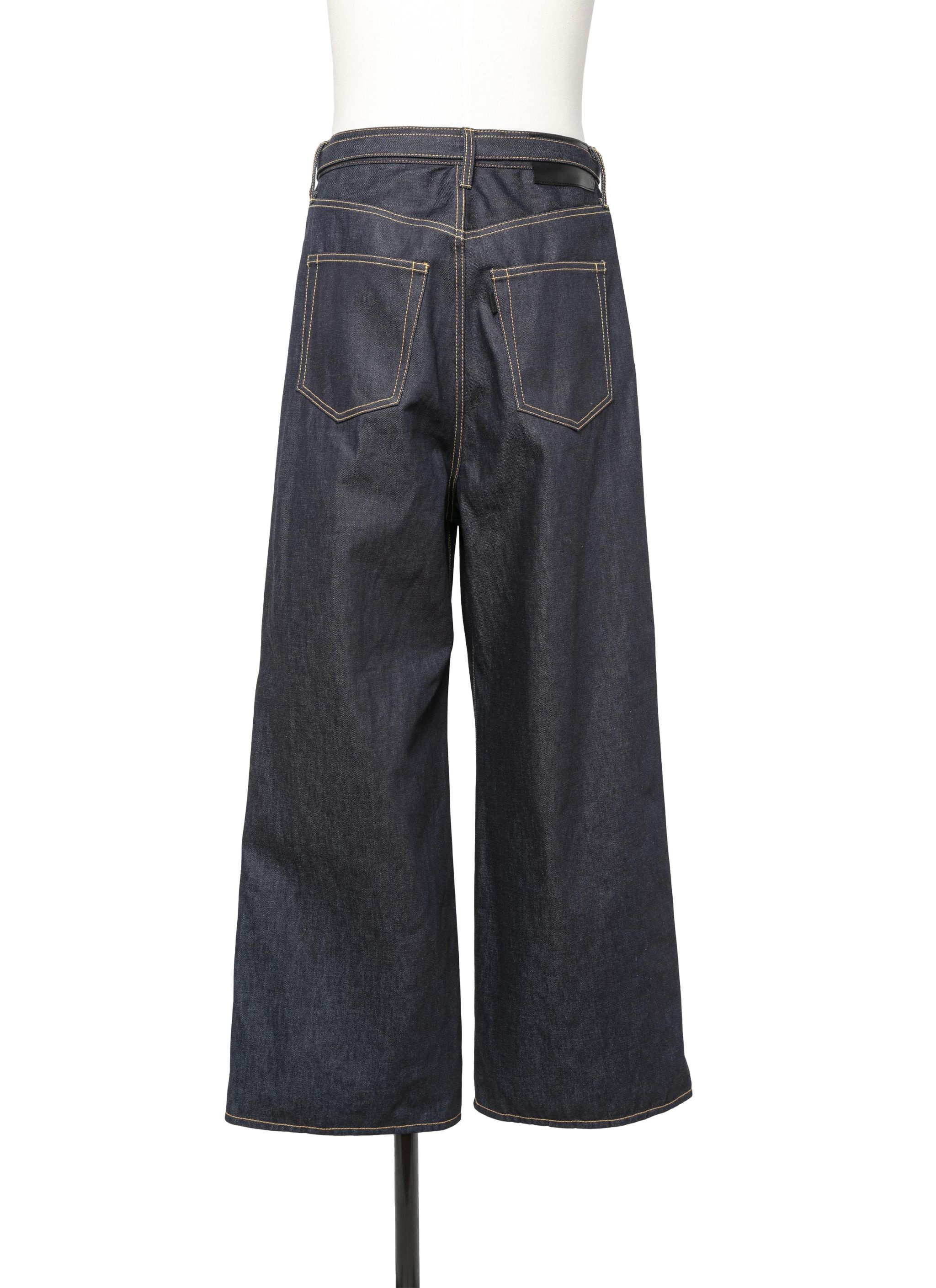 Wide Denim Pants - 3