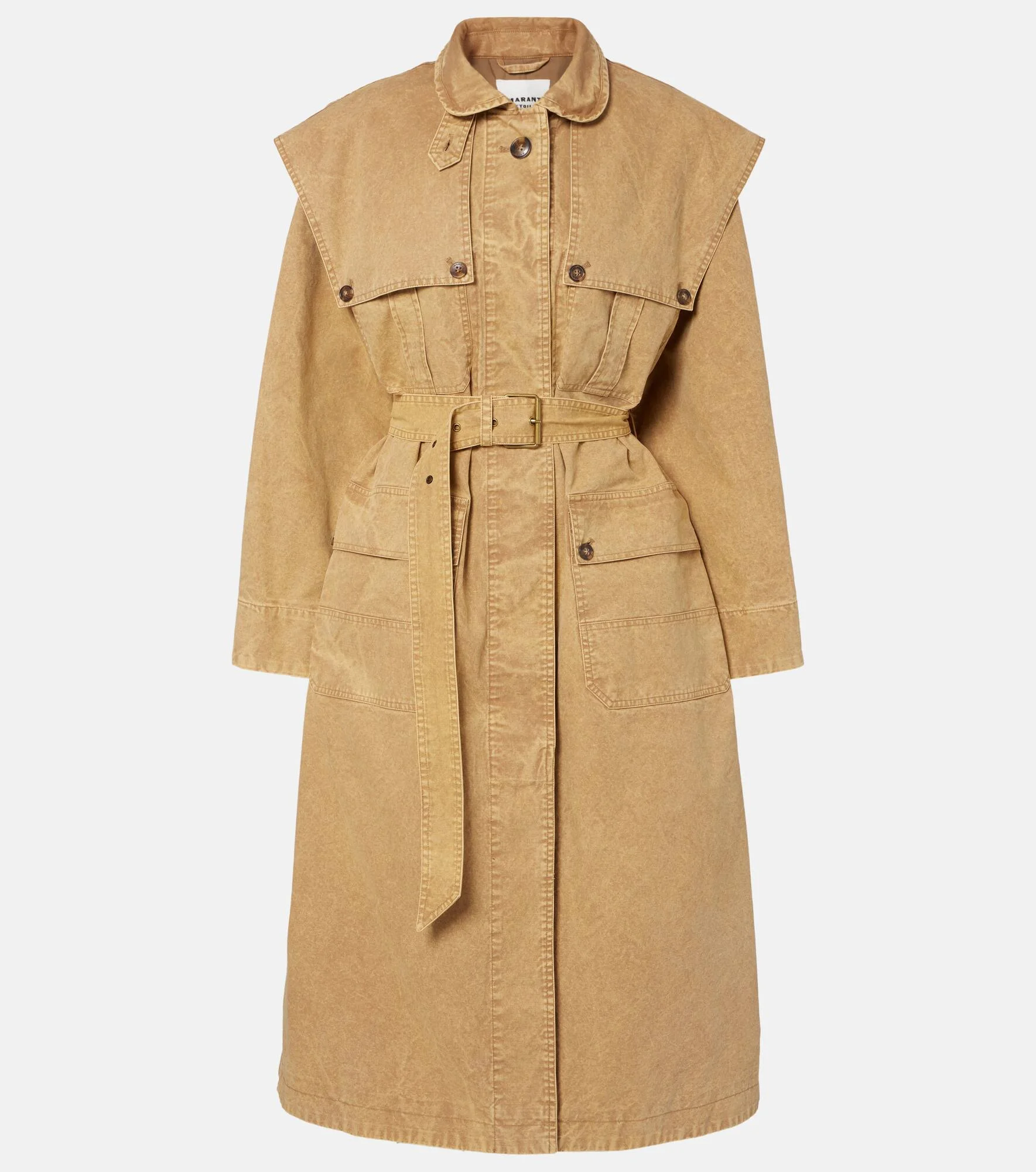 Michaela denim trench coat - 1