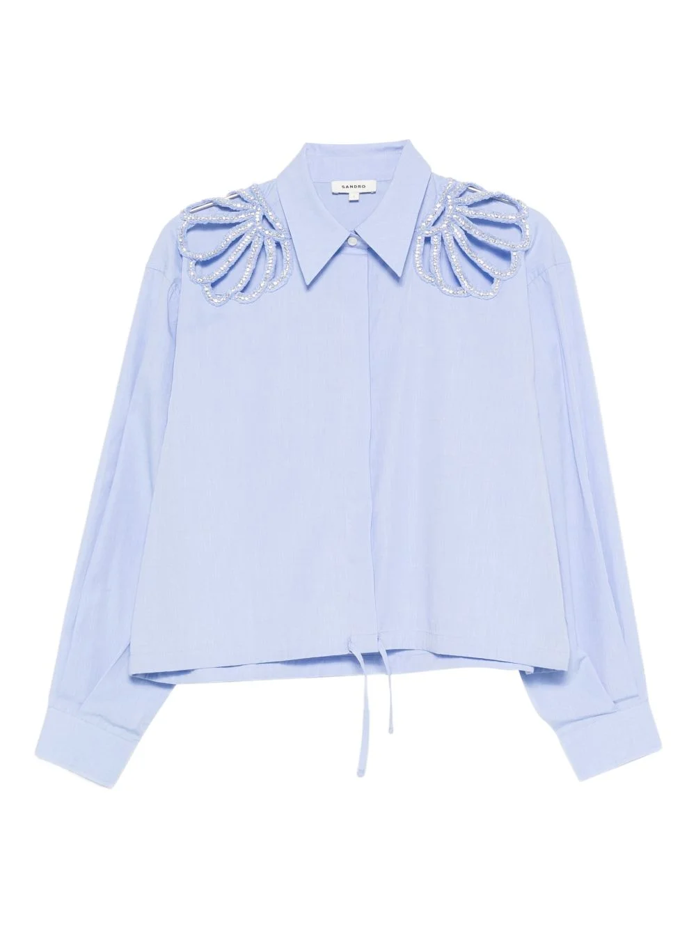 embellished shirt - 1