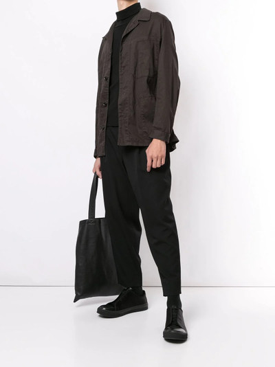 Yohji Yamamoto long sleeve utility pocket jacket outlook