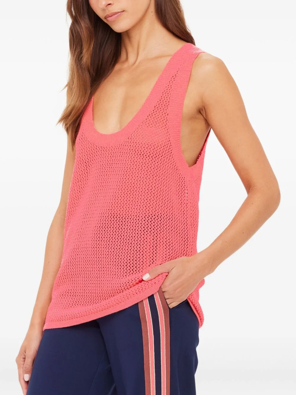 Fenway wales-knit tank top - 1