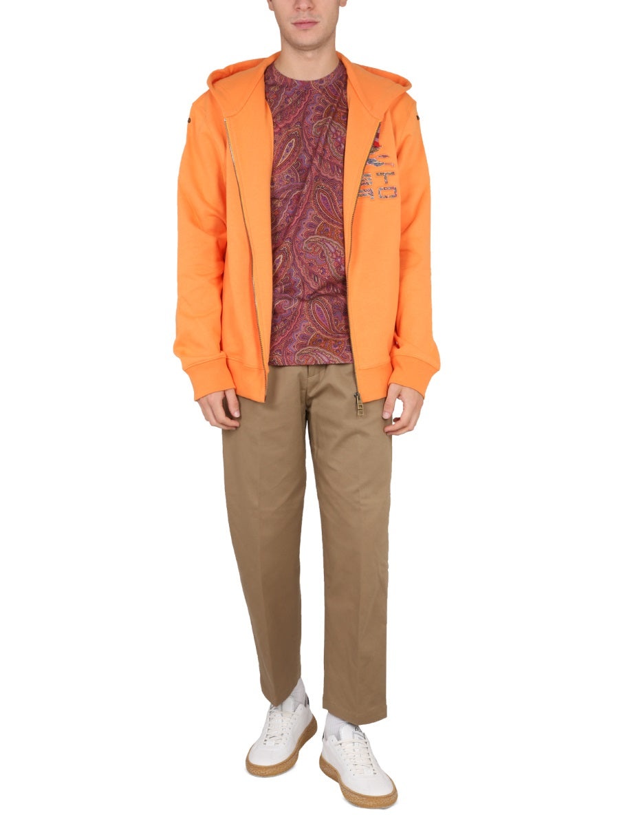Etro Men Zip Sweatshirt. - 2