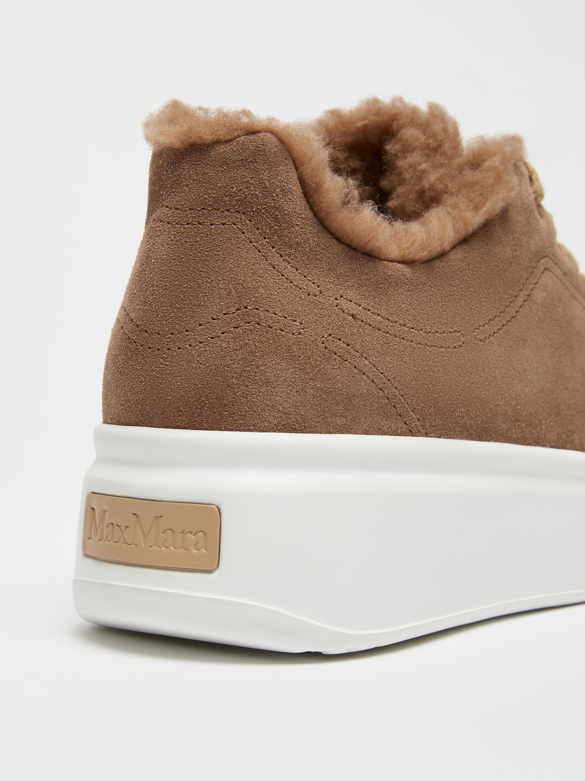 TMAXI Sneakers in suede and Teddy fabric - 5