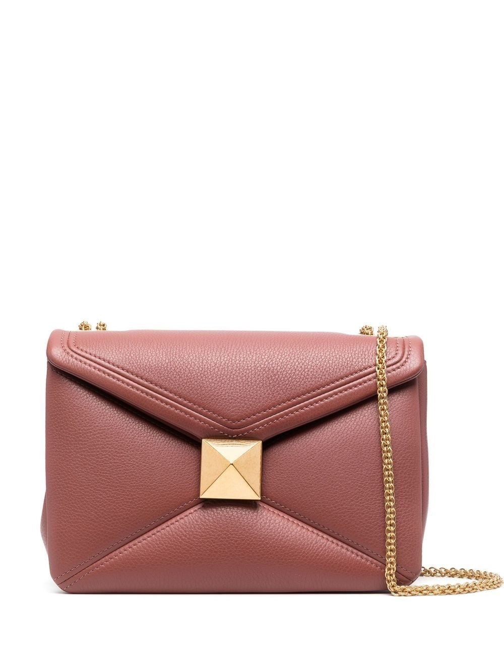 Rockstud quilted shoulder bag - 1