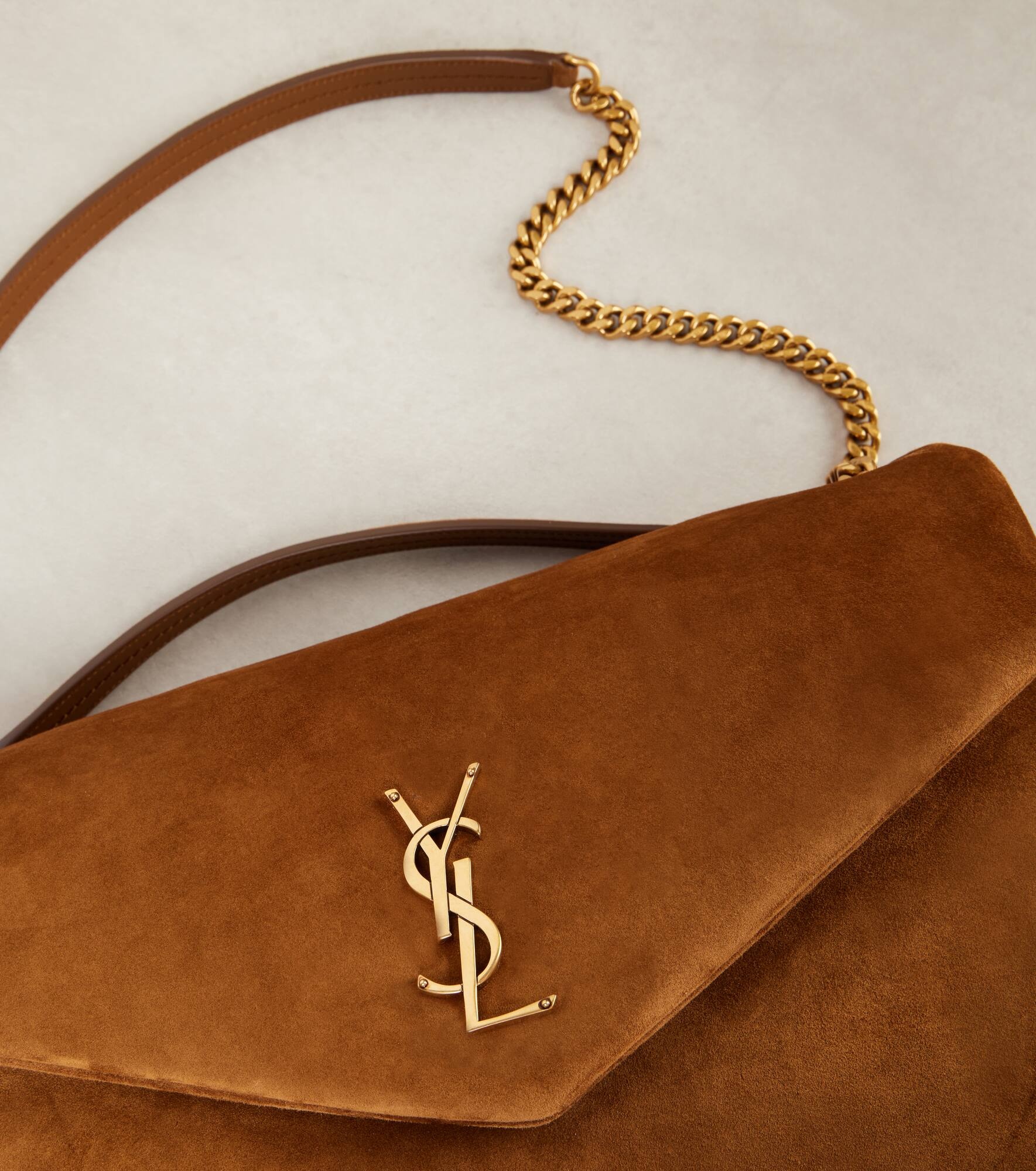 Calypso Large suede shoulder bag - 6