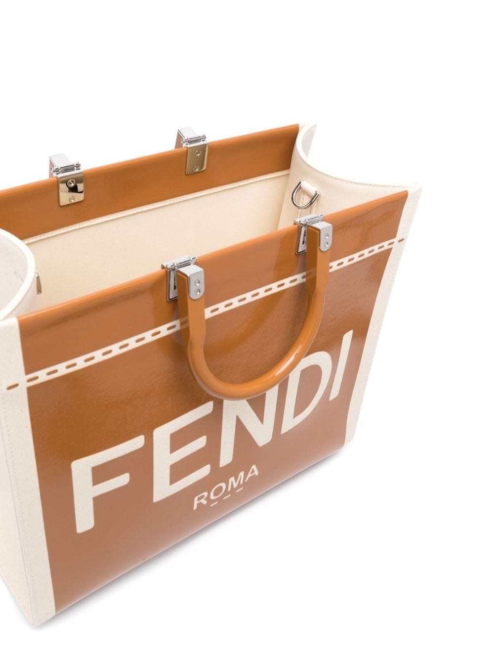 logo-print tote bag - 5