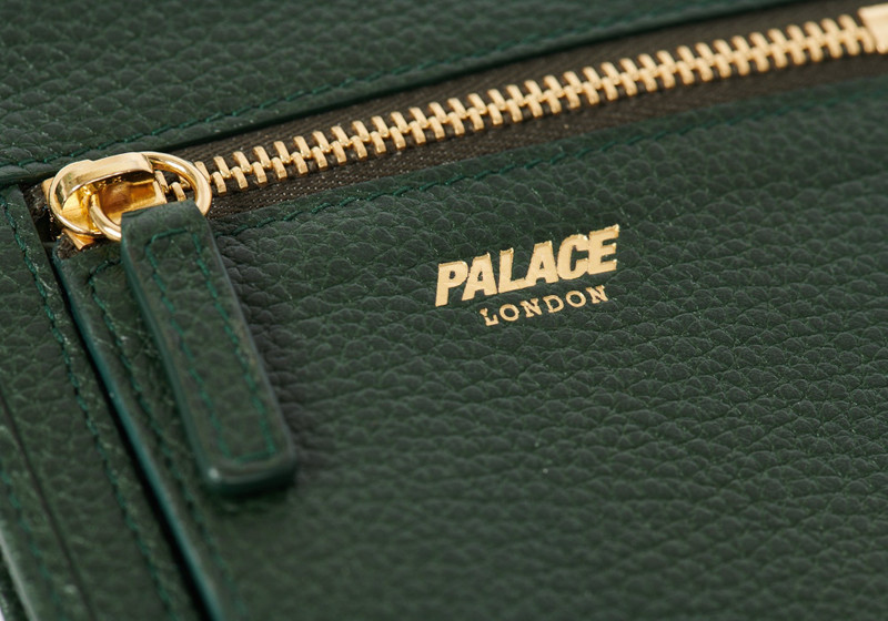 PALACE LEATHER HANGING WALLET GREEN 7
