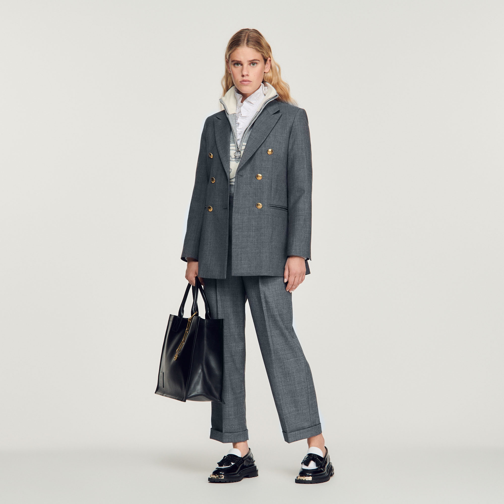 Double-breasted tailored jacket - 2