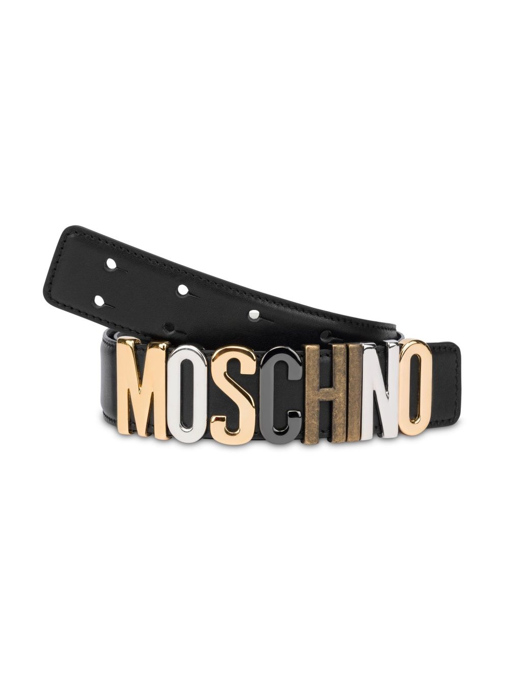 logo-lettering belt - 3