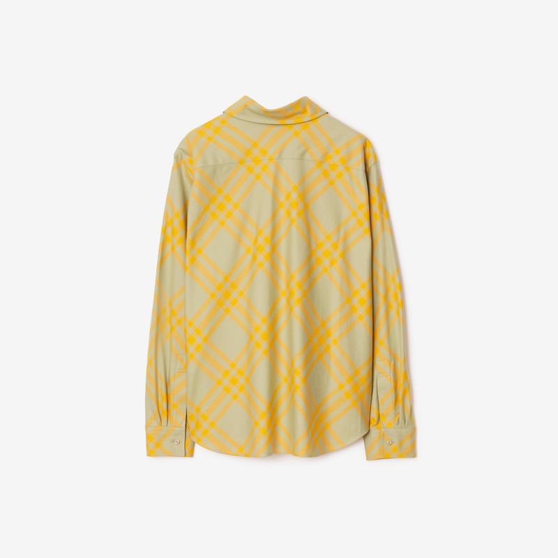 Check Cotton Flannel Shirt 5