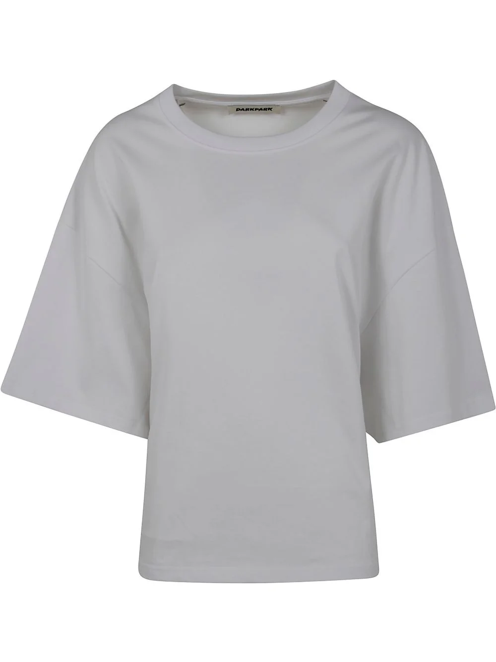draped T-shirt - 1