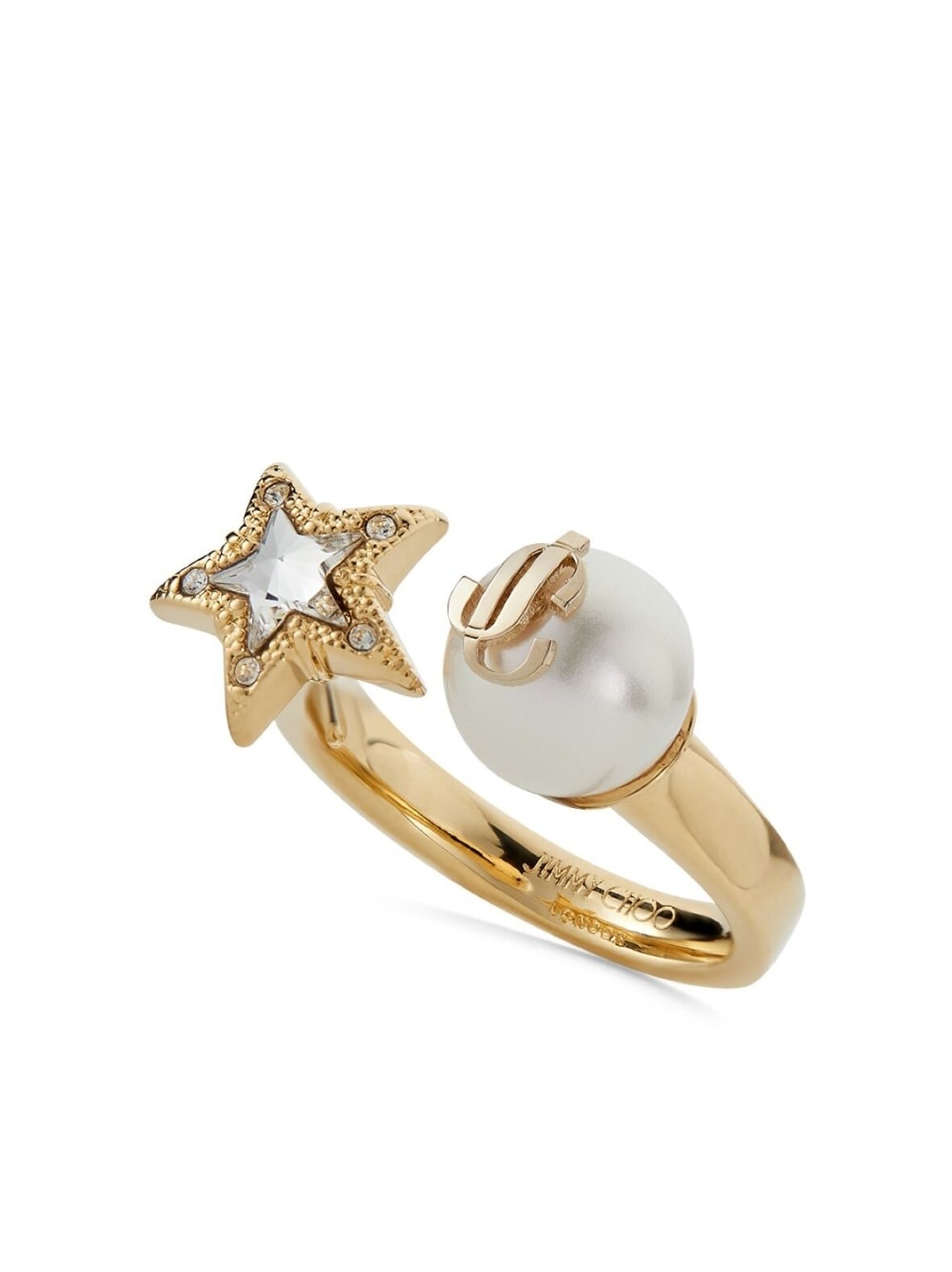 debossed-logo adjustable ring - 4