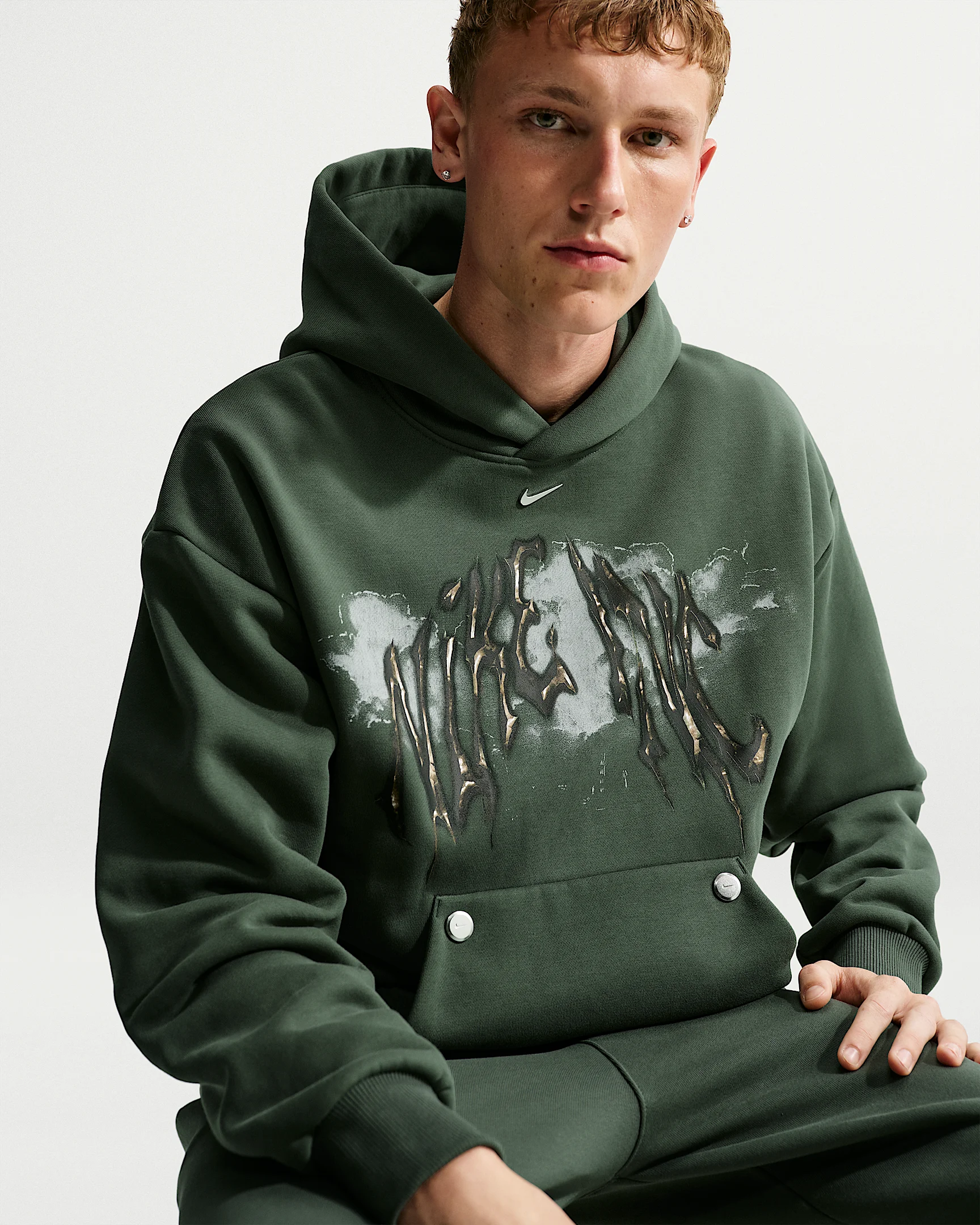 Nike Solo Fleece Men's Pullover Hoodie - 1