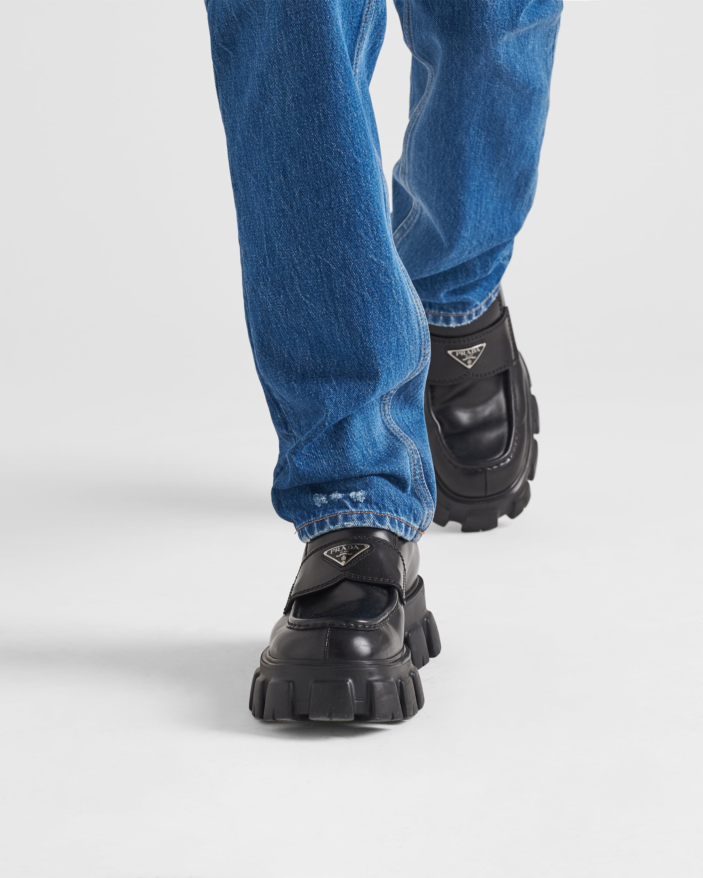 Five-pocket denim trousers - 4