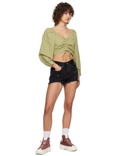 Levi's Green Devin Blouse outlook