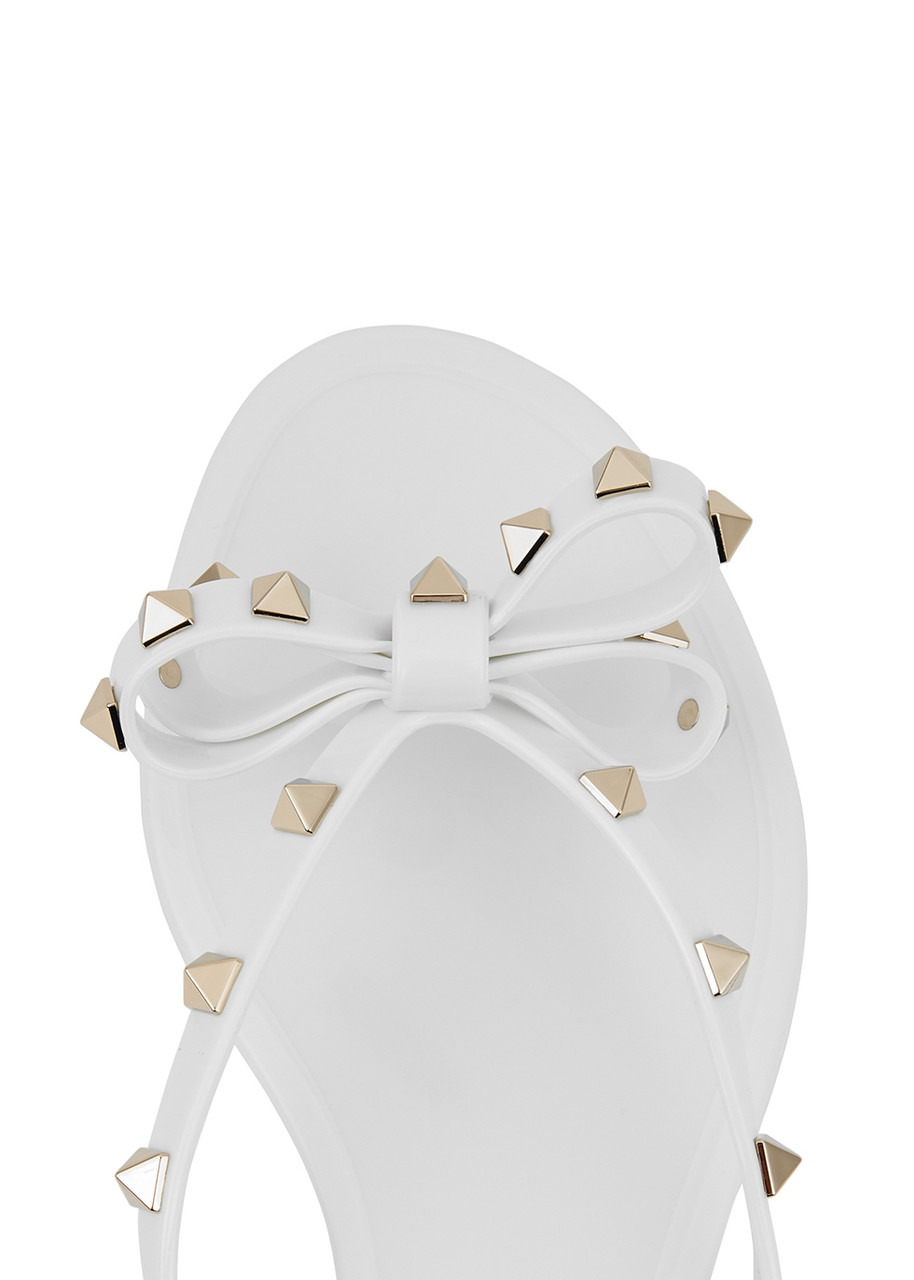 Valentino Garavani Rockstud flip flops - 4