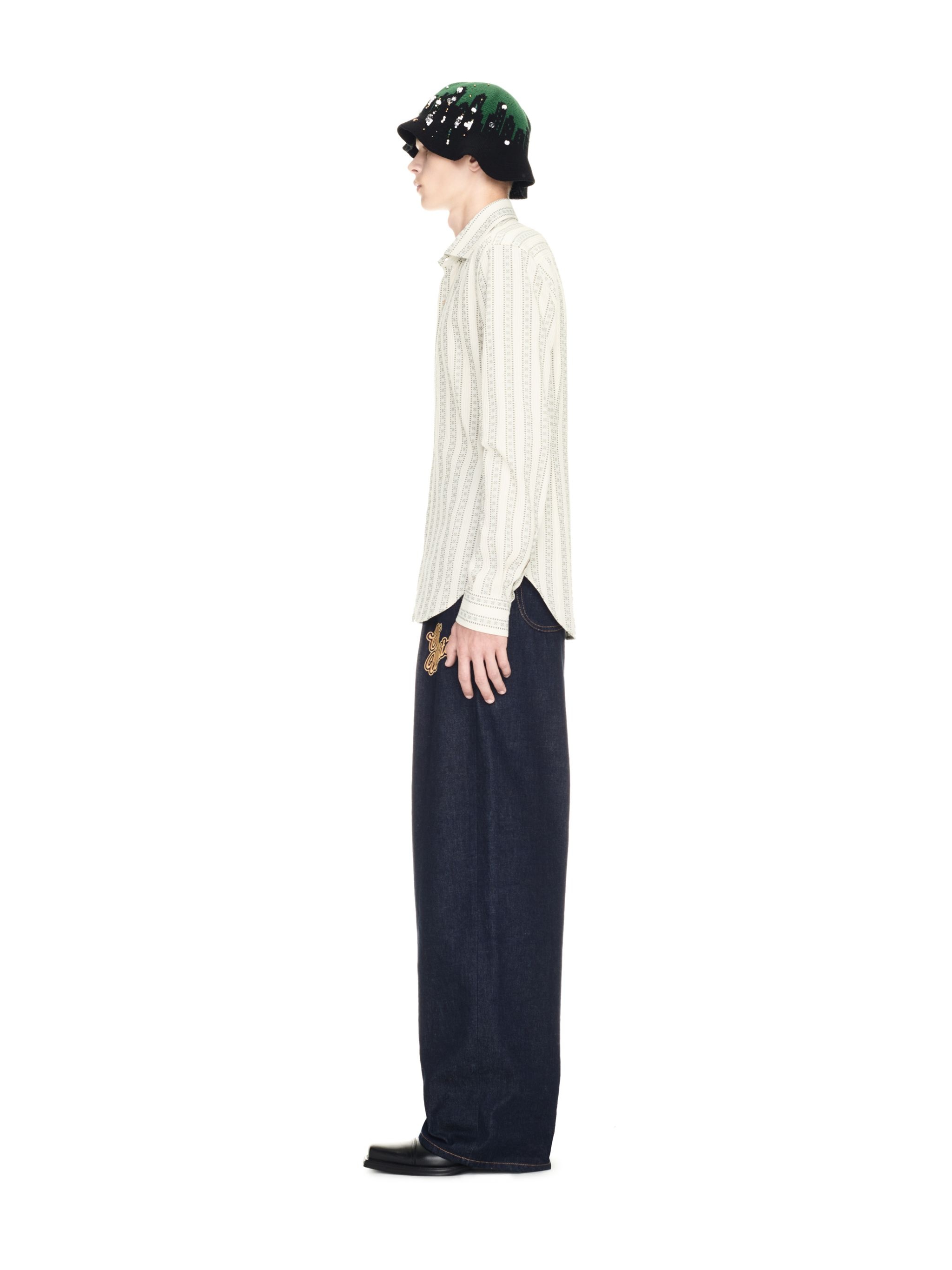 Arrow Stripes Western Shirt - 3