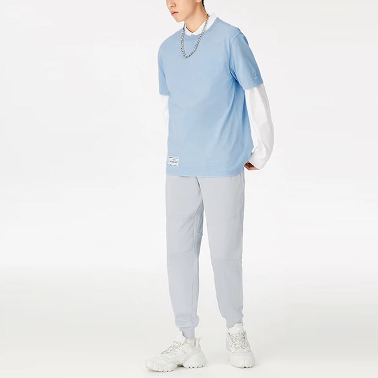 Li-Ning Chinese Color T-shirt 'Blue' AHSS361-8 - 3