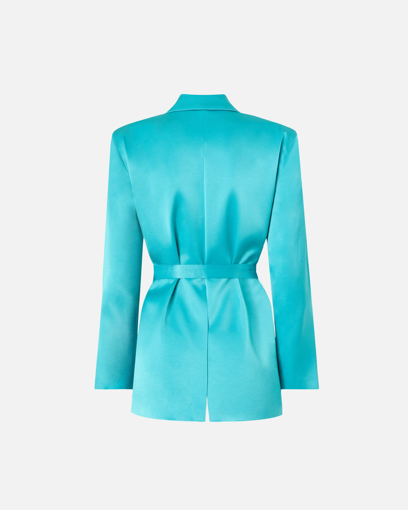 PINKO SATIN JACKET WITH BELT outlook